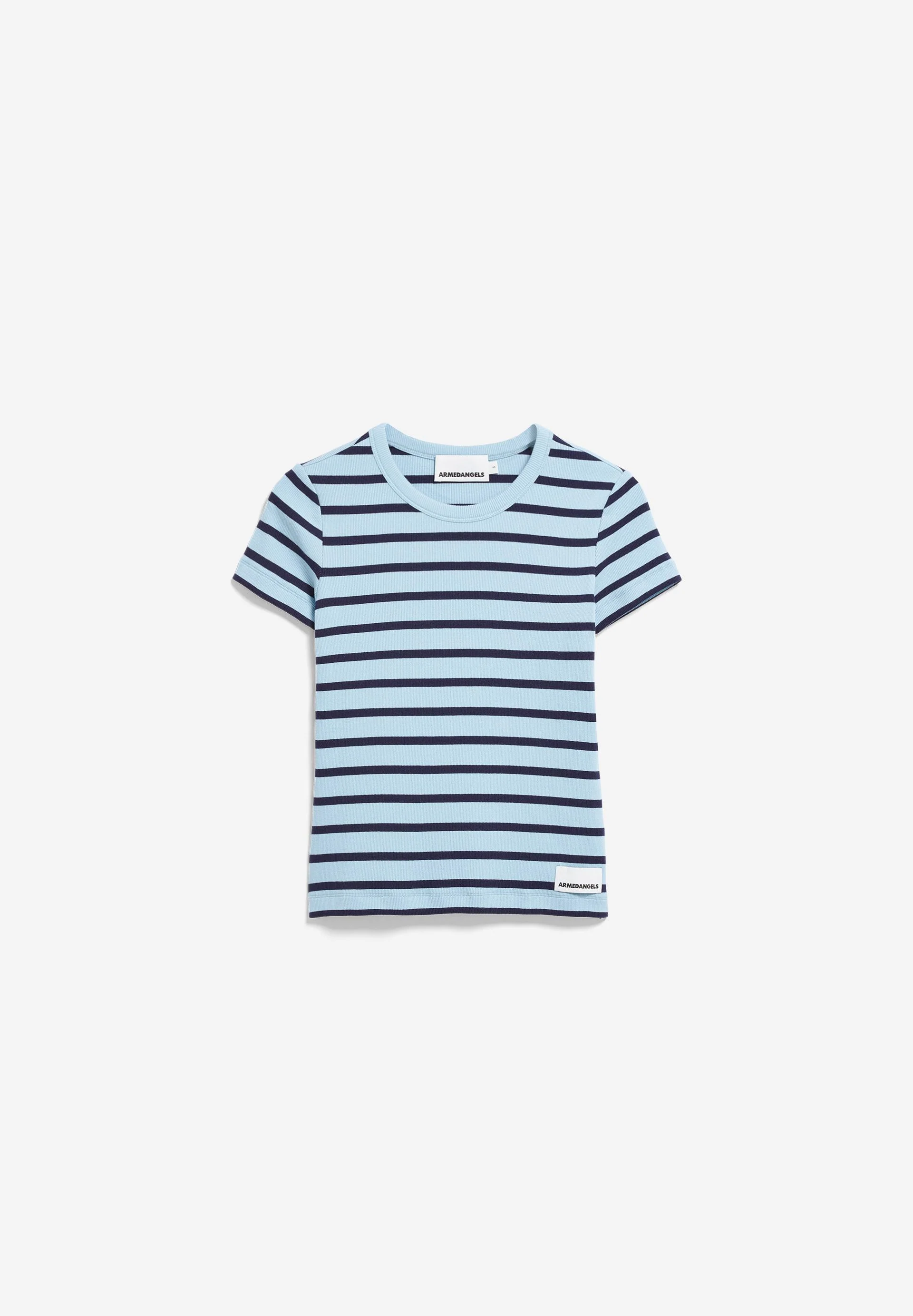 KARDAA GESTREIFTES RIPP-T-SHIRT | blue glow-tinted navy - Image 6