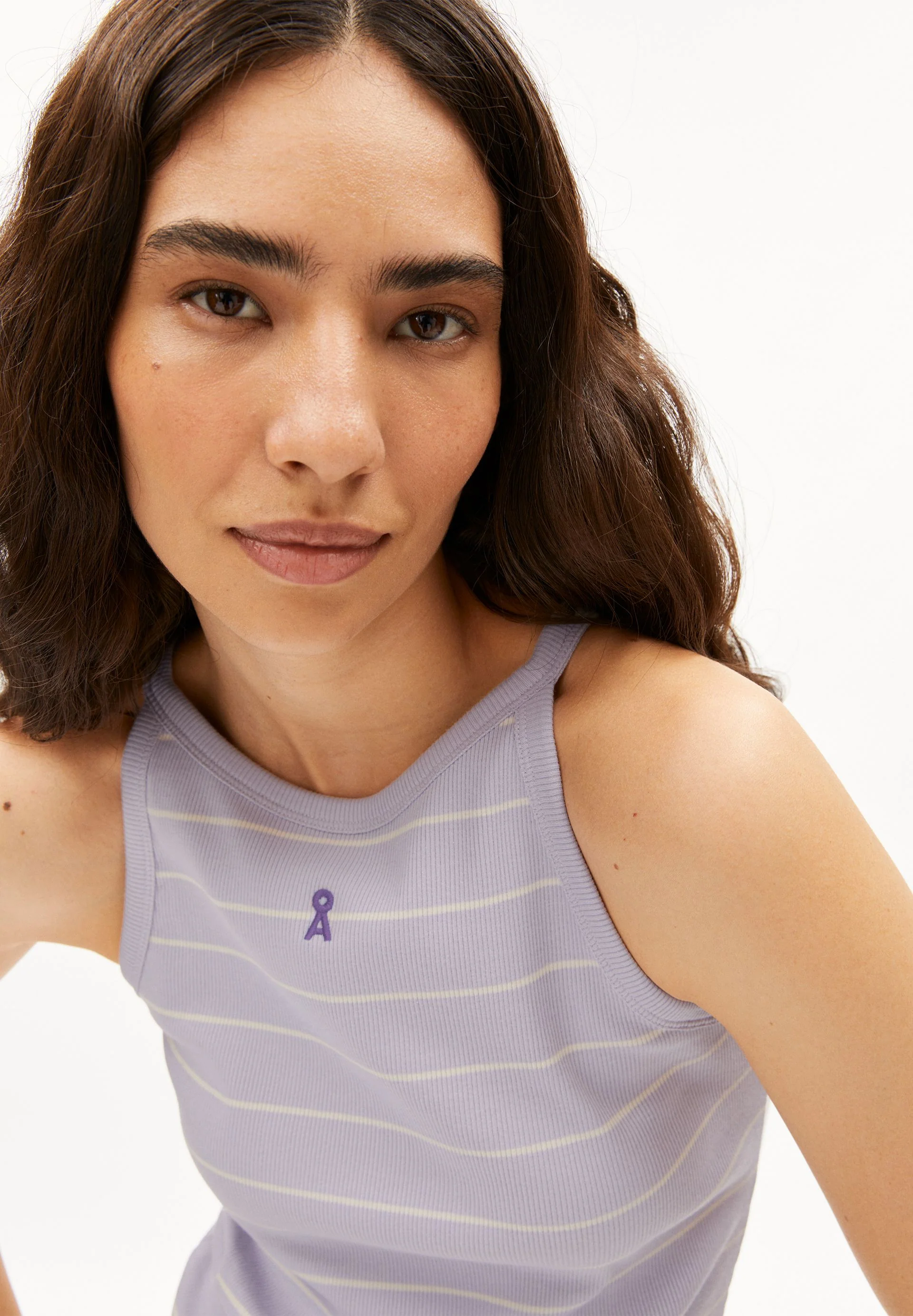 KATAALIN FINE STRIPES | soft lilac - Image 3