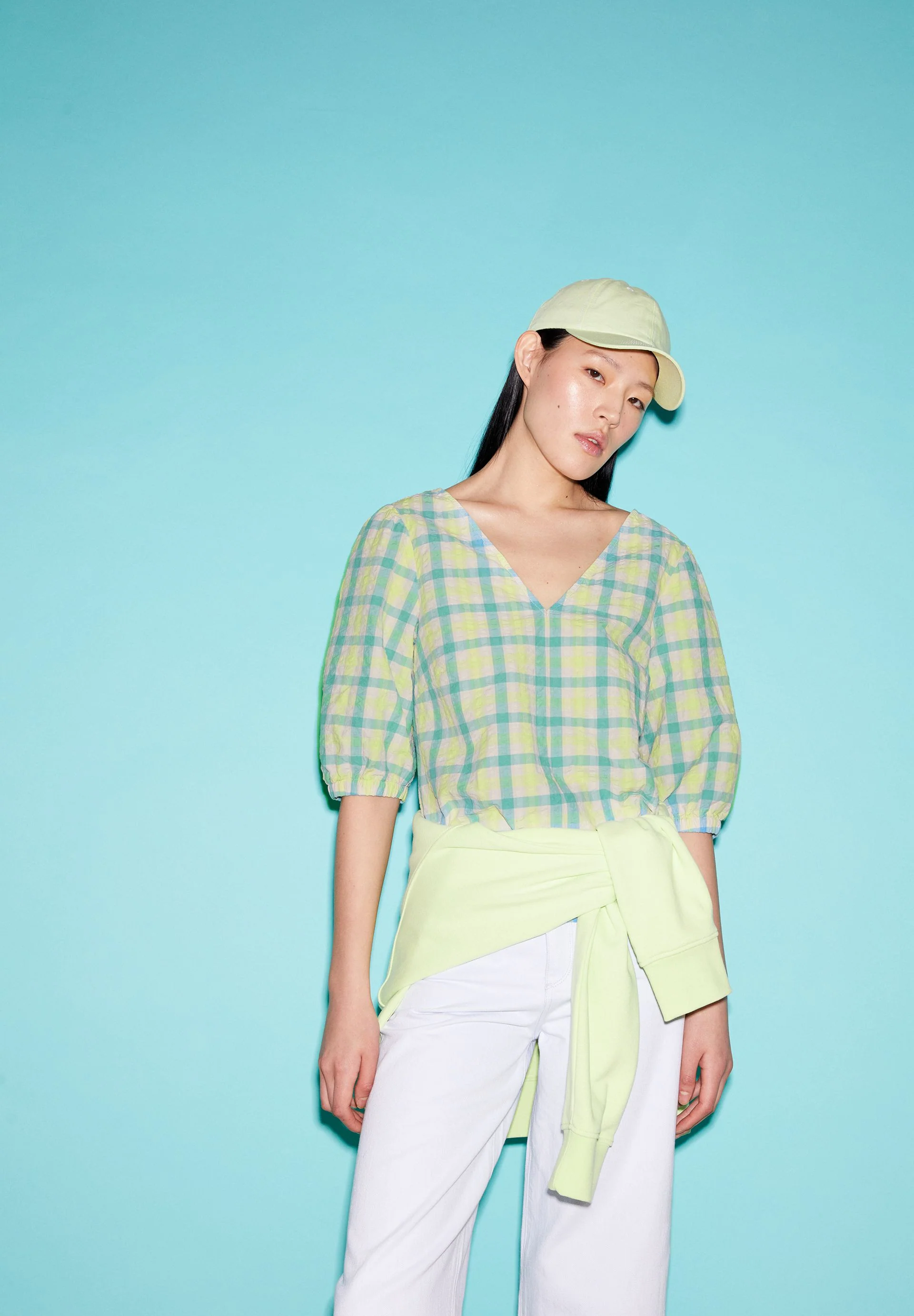 KINAA SEERSUCKER | light lime - Image 4