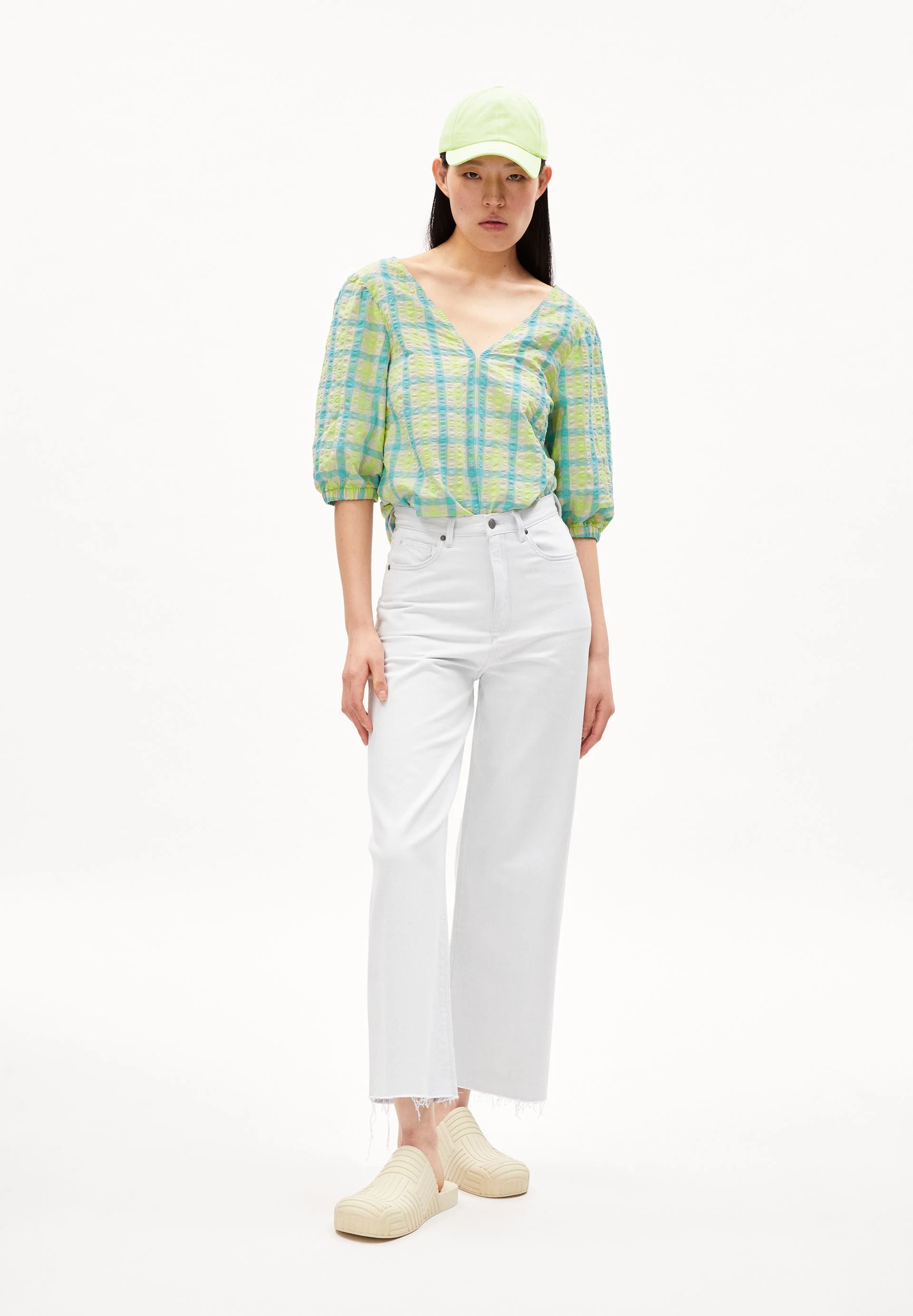 KINAA SEERSUCKER | light lime - Image 5