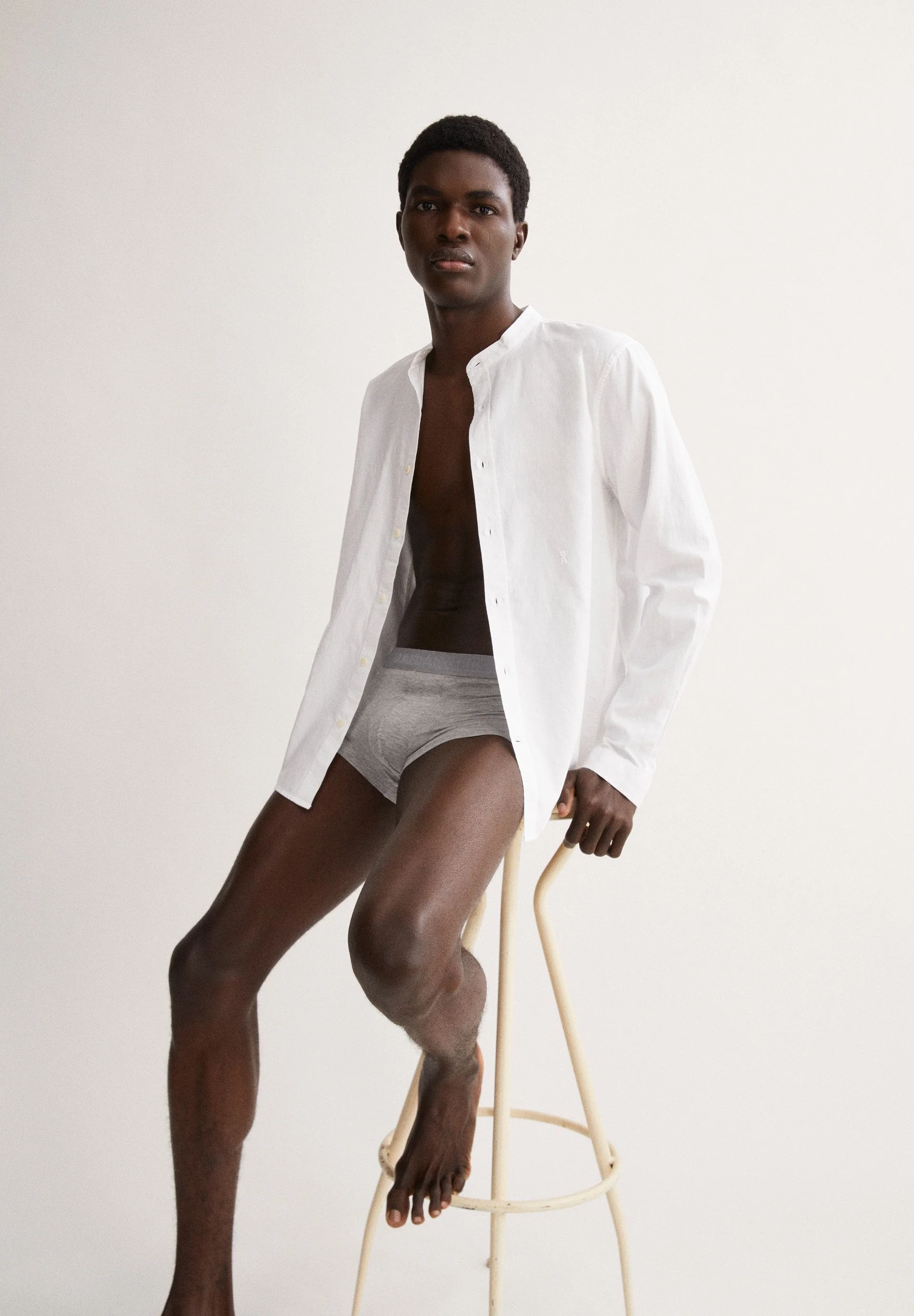 KLAAUS BOXERTRUNK | grey melange - Image 4