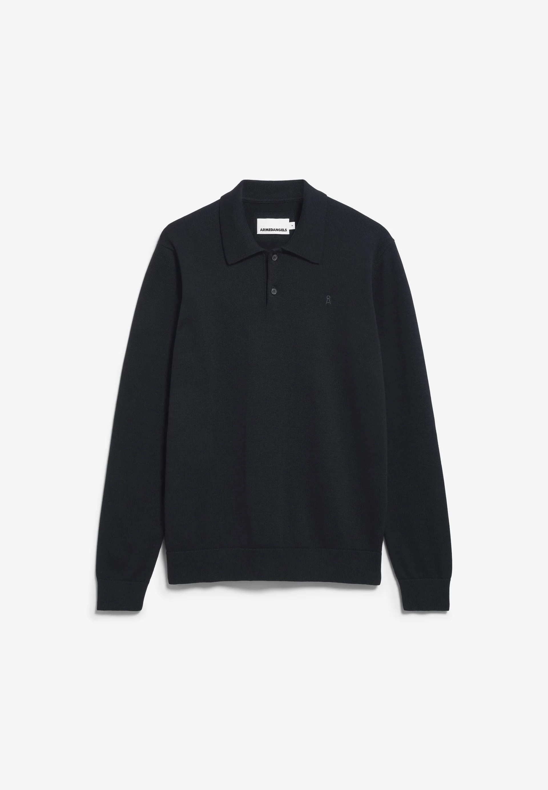 KNIT LONGSLEEVE POLOSHIRT - Image 2