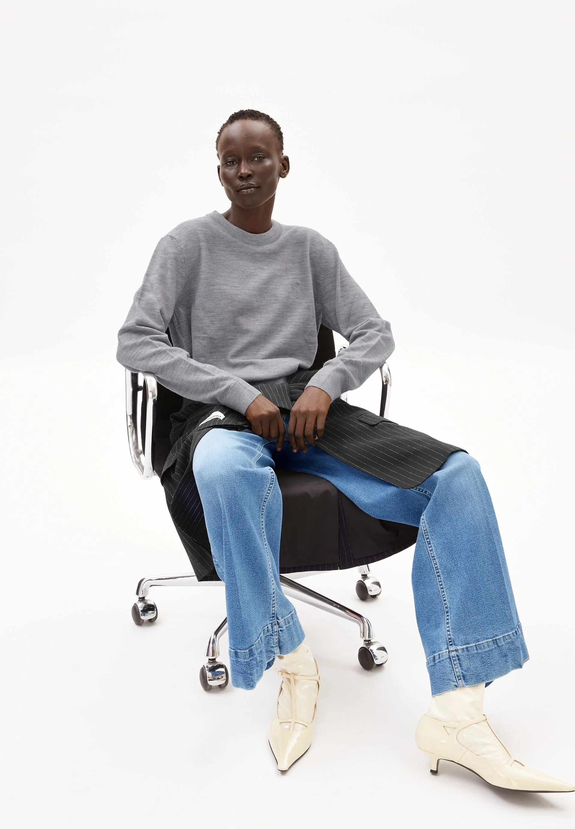 KREWAA ICONIC | light grey melange - Image 4