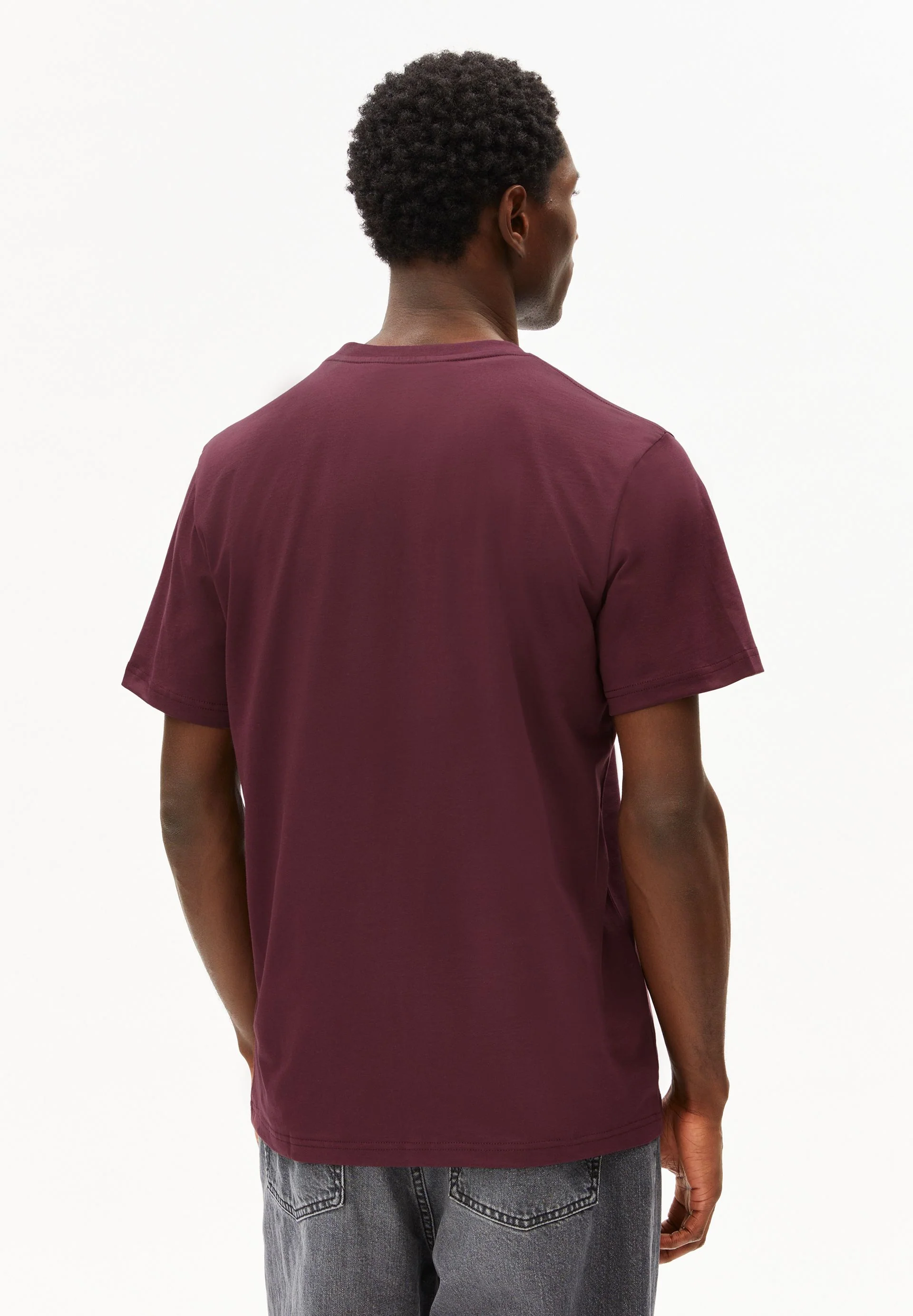 LAARON T-SHIRT | dark cranberry - Image 2