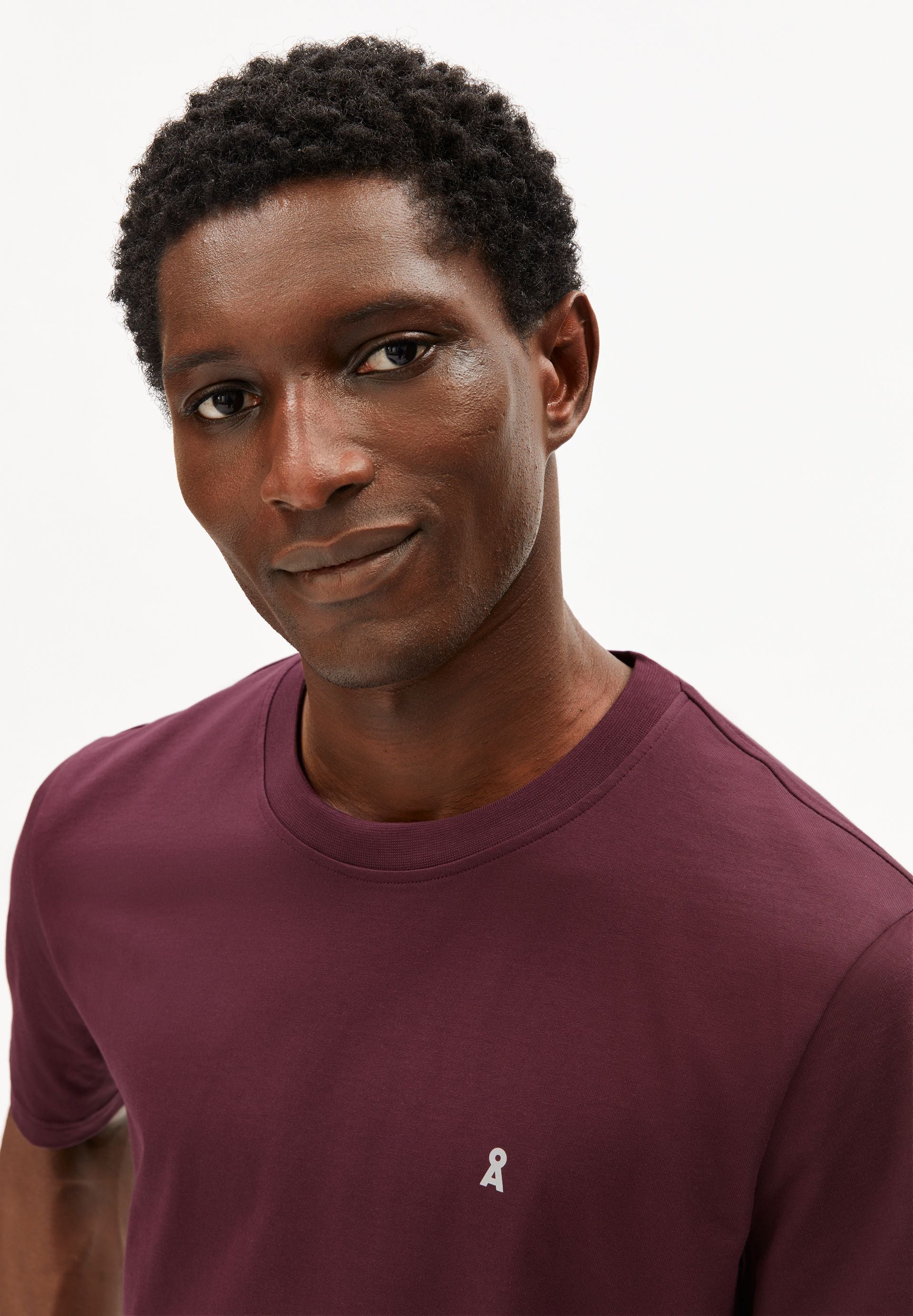 LAARON T-SHIRT | dark cranberry - Image 3