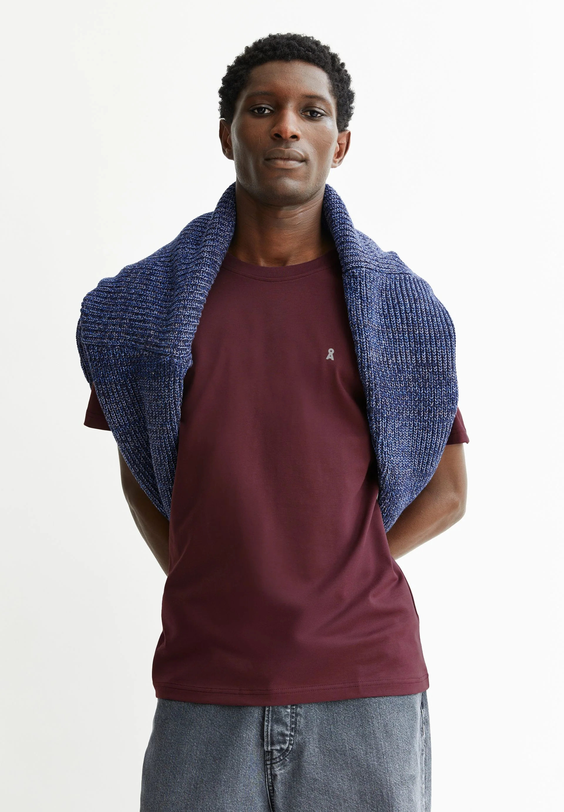 LAARON T-SHIRT | dark cranberry - Image 4
