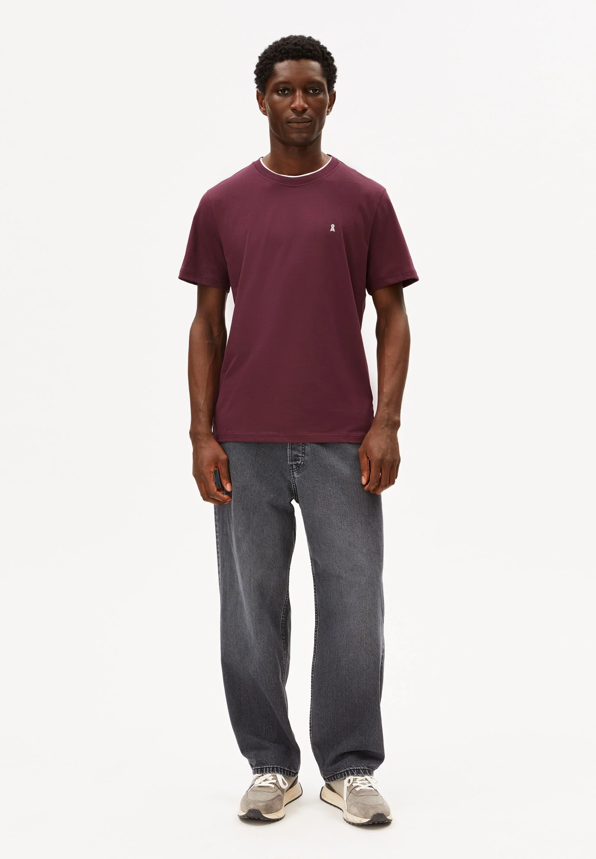 LAARON T-SHIRT | dark cranberry - Image 5