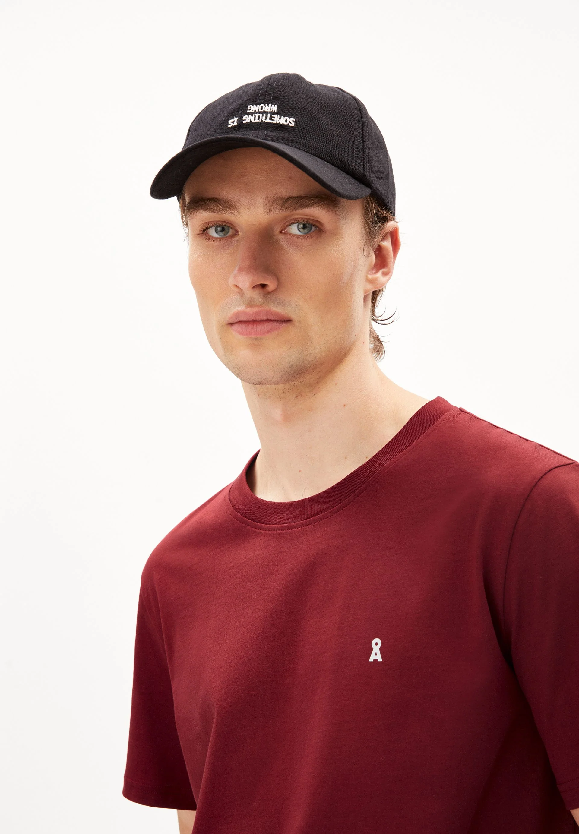 LAARON T-SHIRT | dark crimson - Image 3