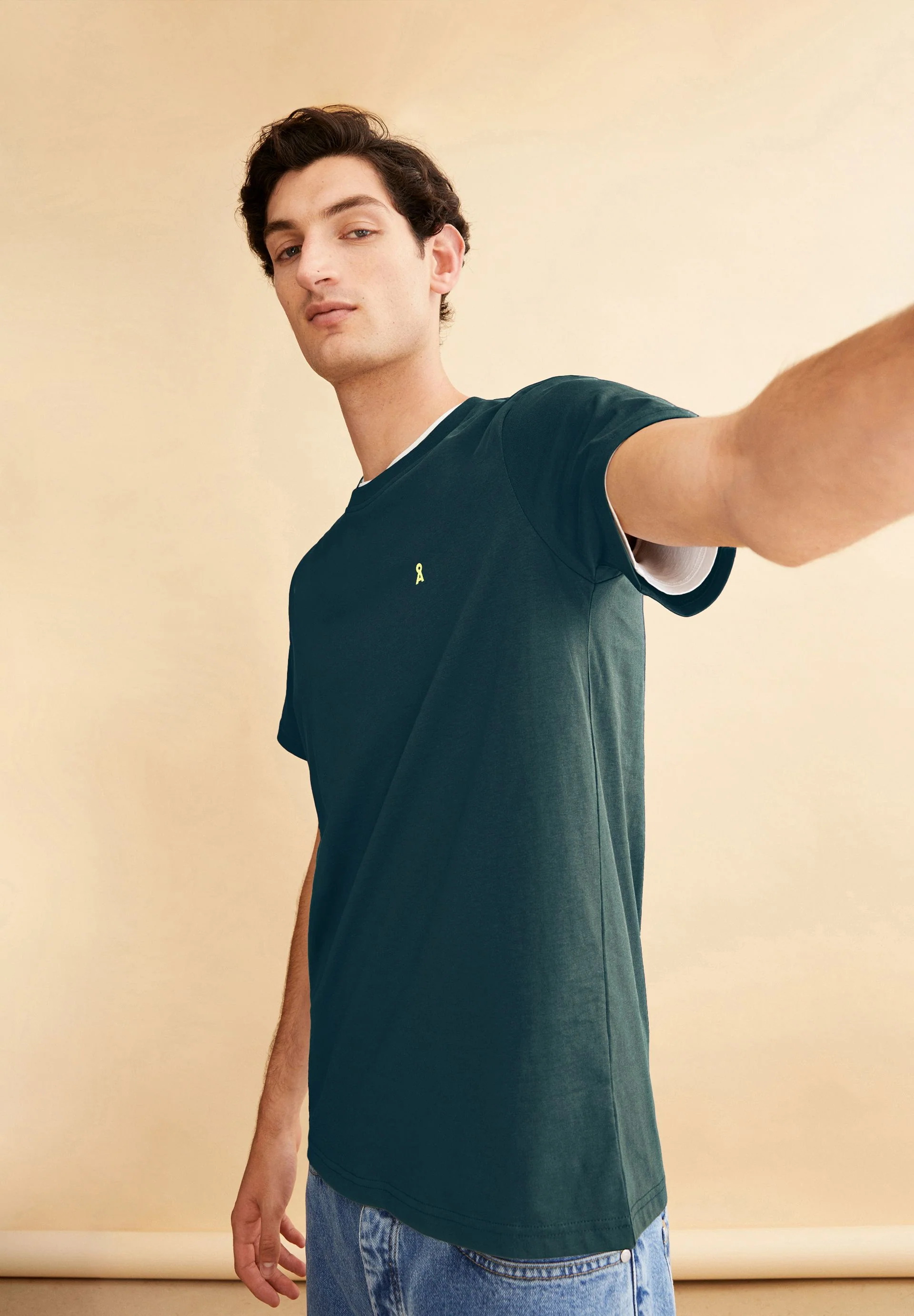 LAARON T-SHIRT | deep teal - Image 4