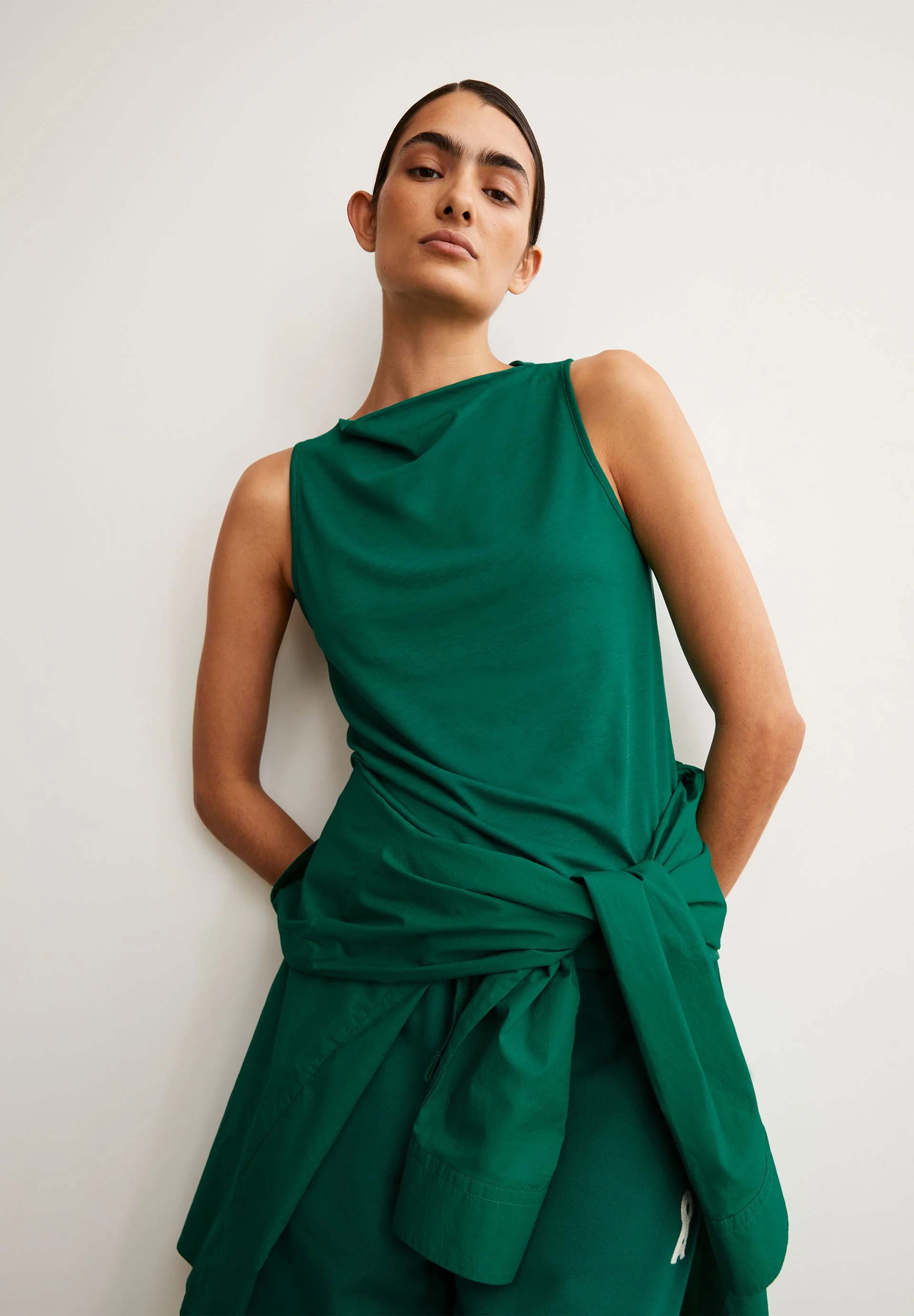 LAMINIAA TOP | emerald green - Image 4