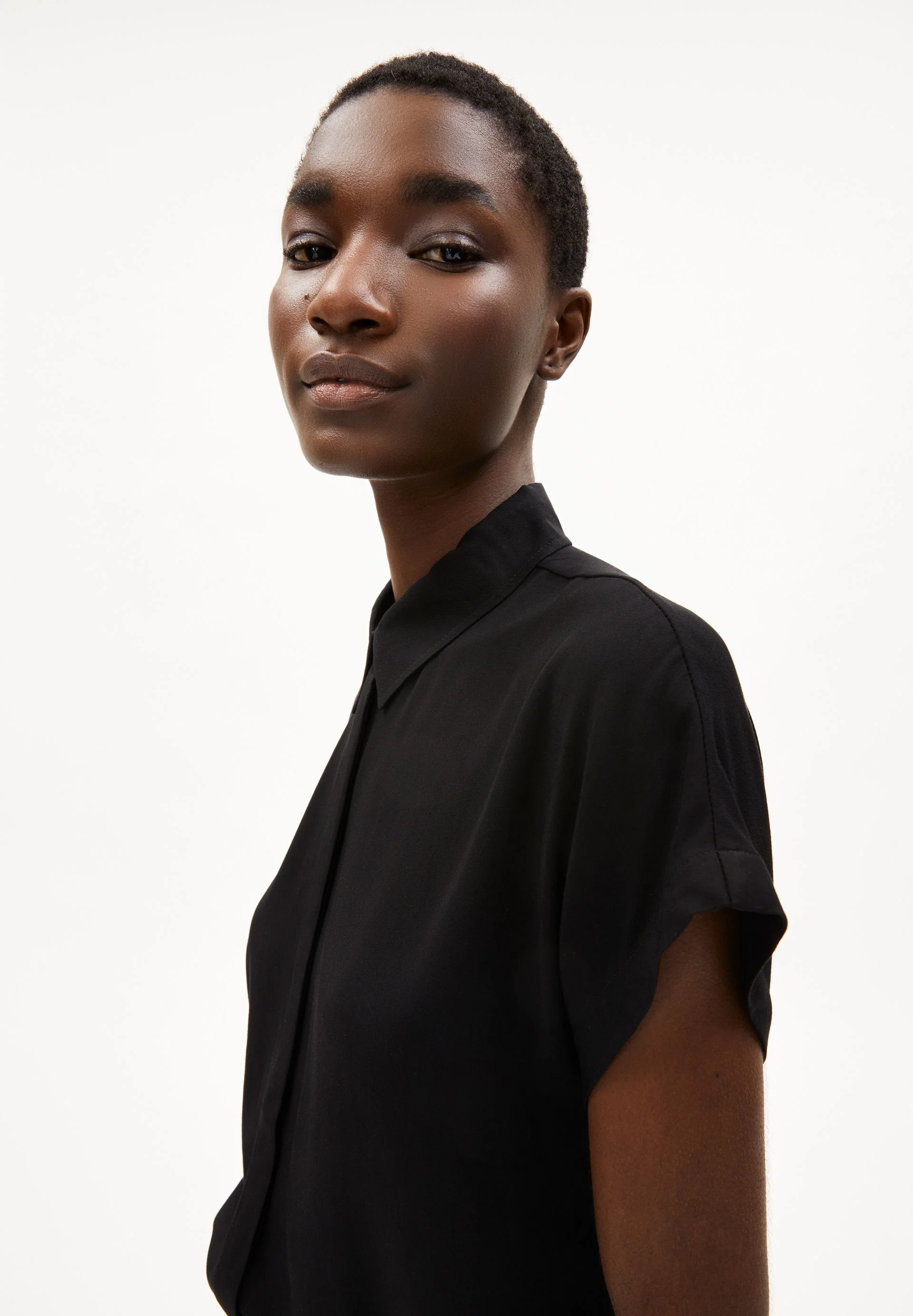 LARISAANA BLUSE | black - Image 3
