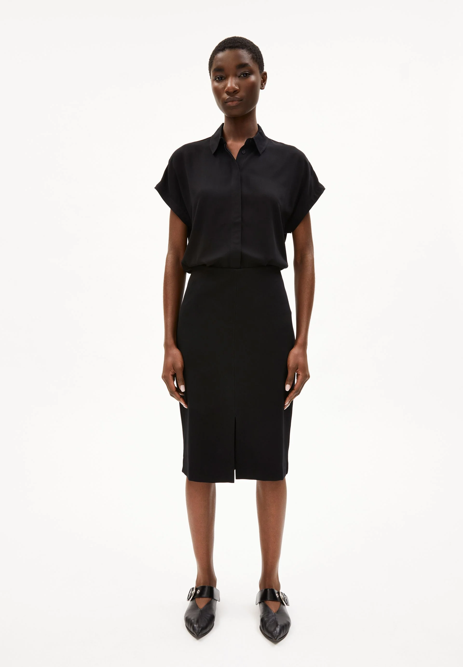 LARISAANA BLUSE | black - Image 5