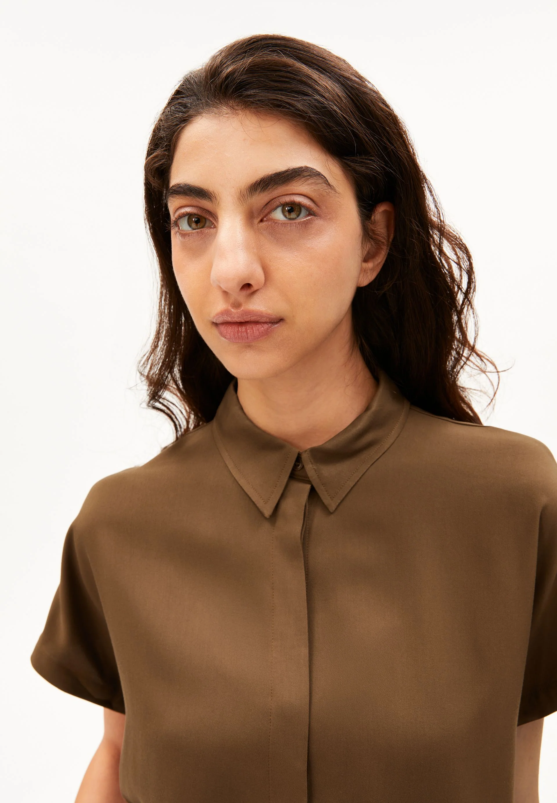 LARISAANA BLUSE | dried palm - Image 3