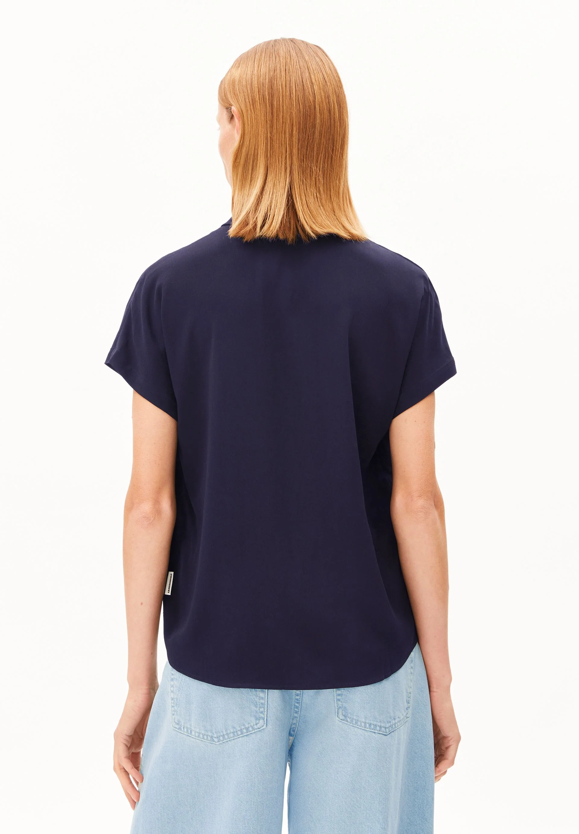 LARISAANA BLUSE | tinted navy - Image 2
