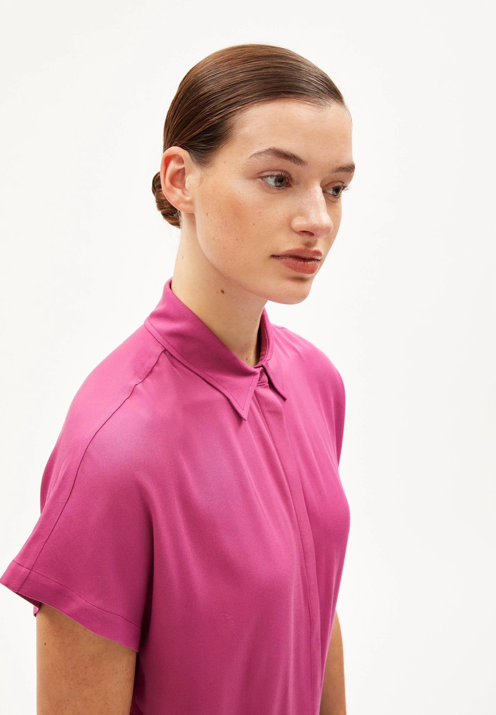LARISAANA BLUSE | crushed berry - Image 3
