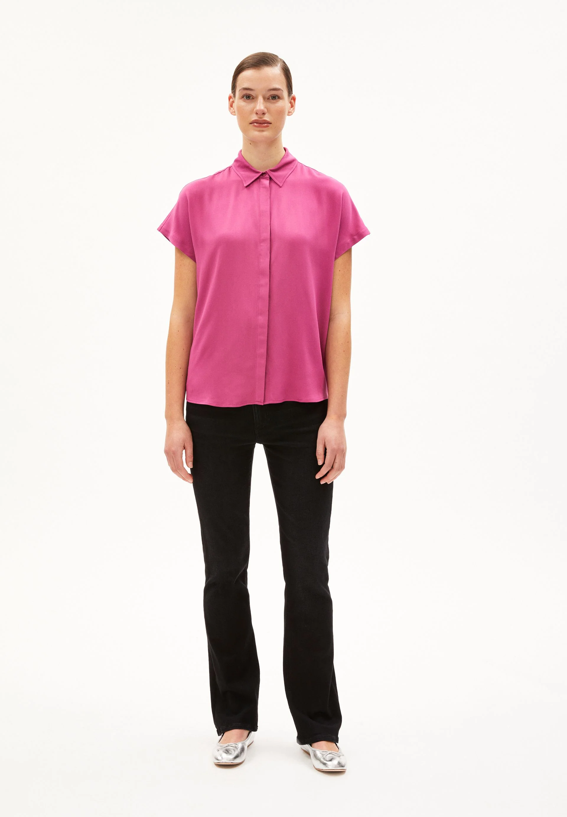 LARISAANA BLUSE | crushed berry - Image 5