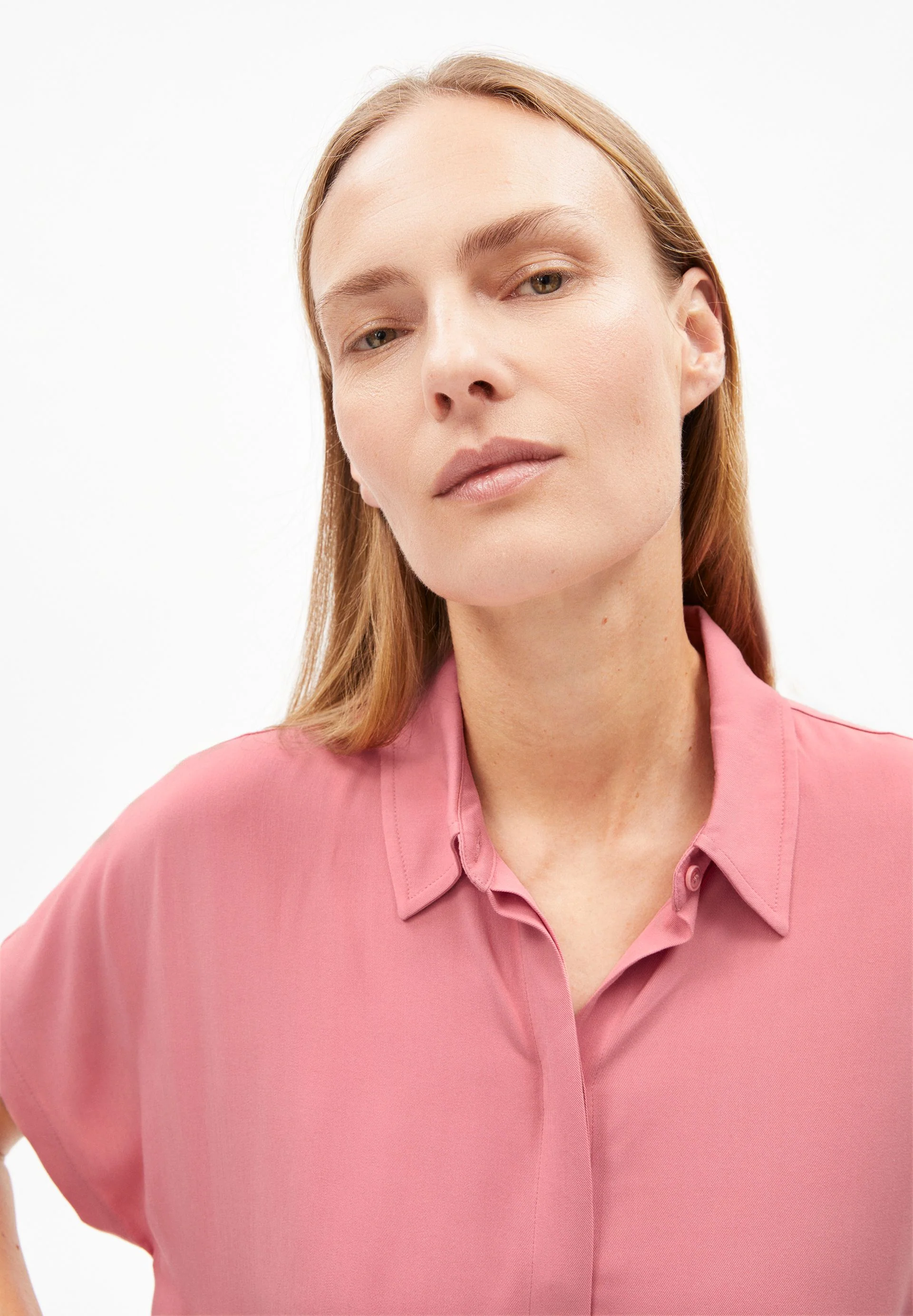 LARISAANA BLUSE | dark peony - Image 3