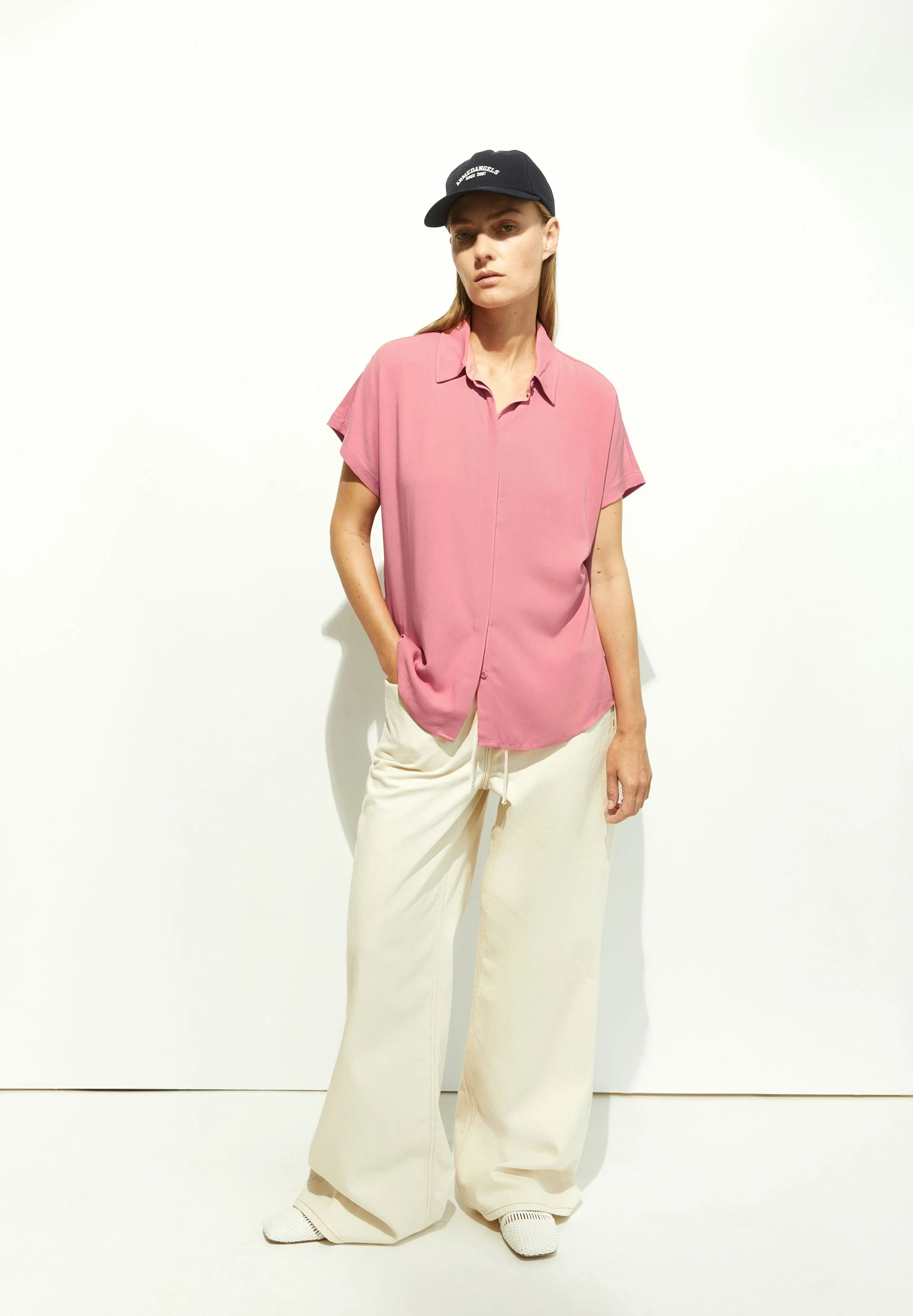 LARISAANA BLUSE | dark peony - Image 4
