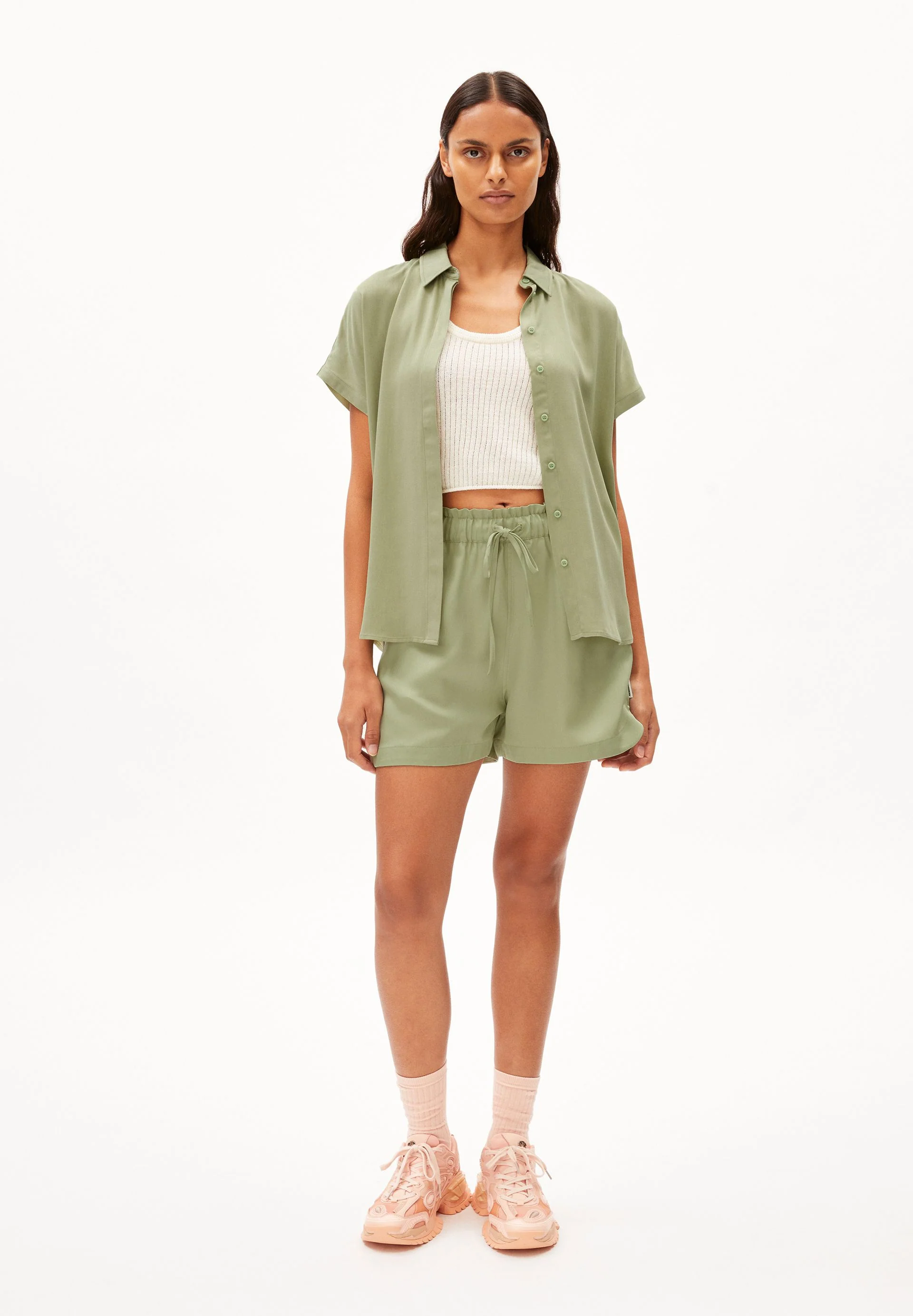 LARISAANA BLUSE | light matcha - Image 5