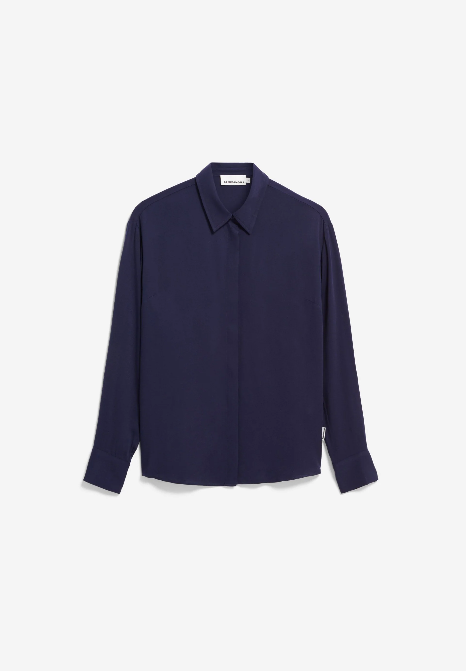 LARISAANA LANGARMBLUSE | tinted navy - Image 6