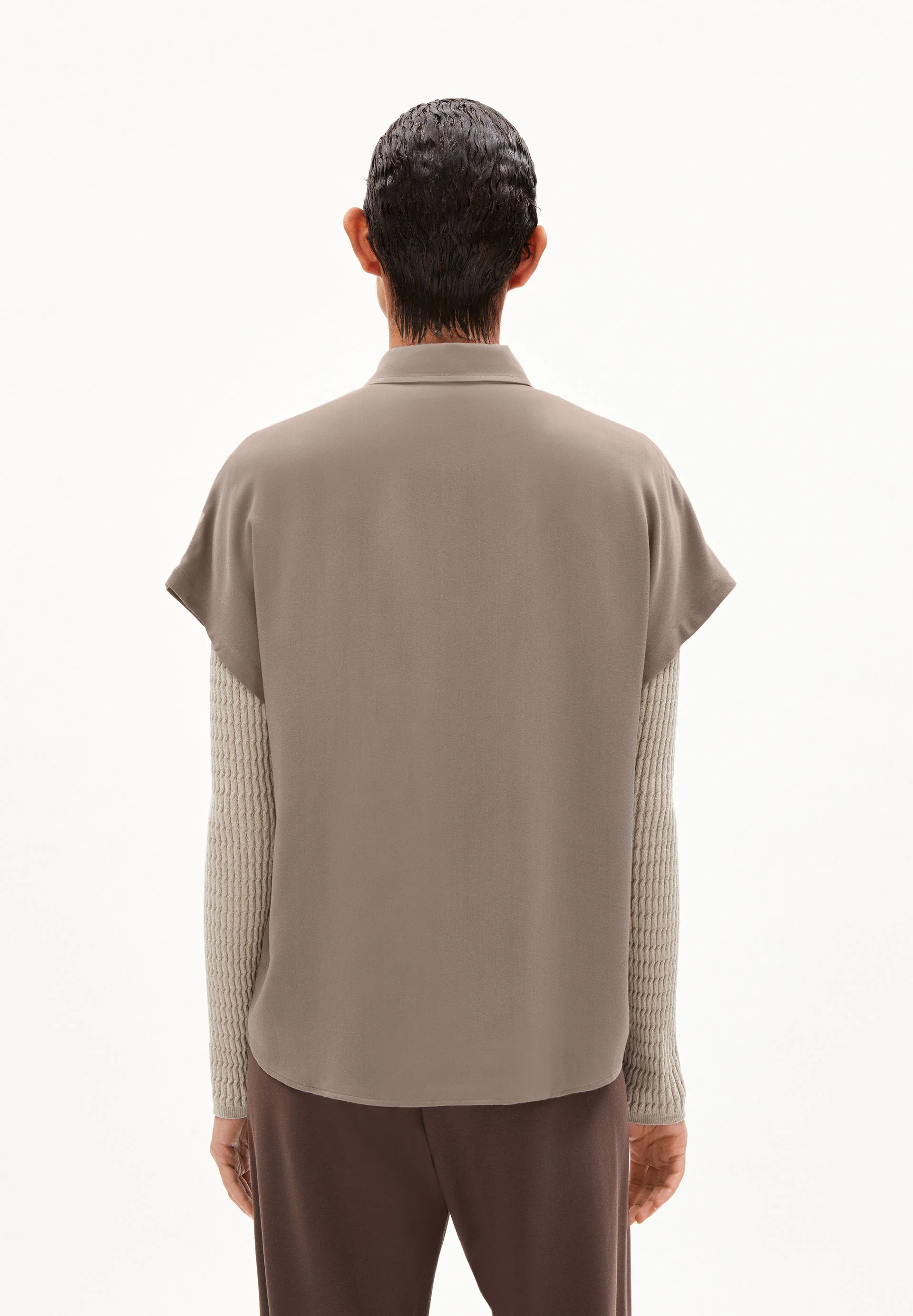 LARISAANA BLUSE | muddy water - Image 2