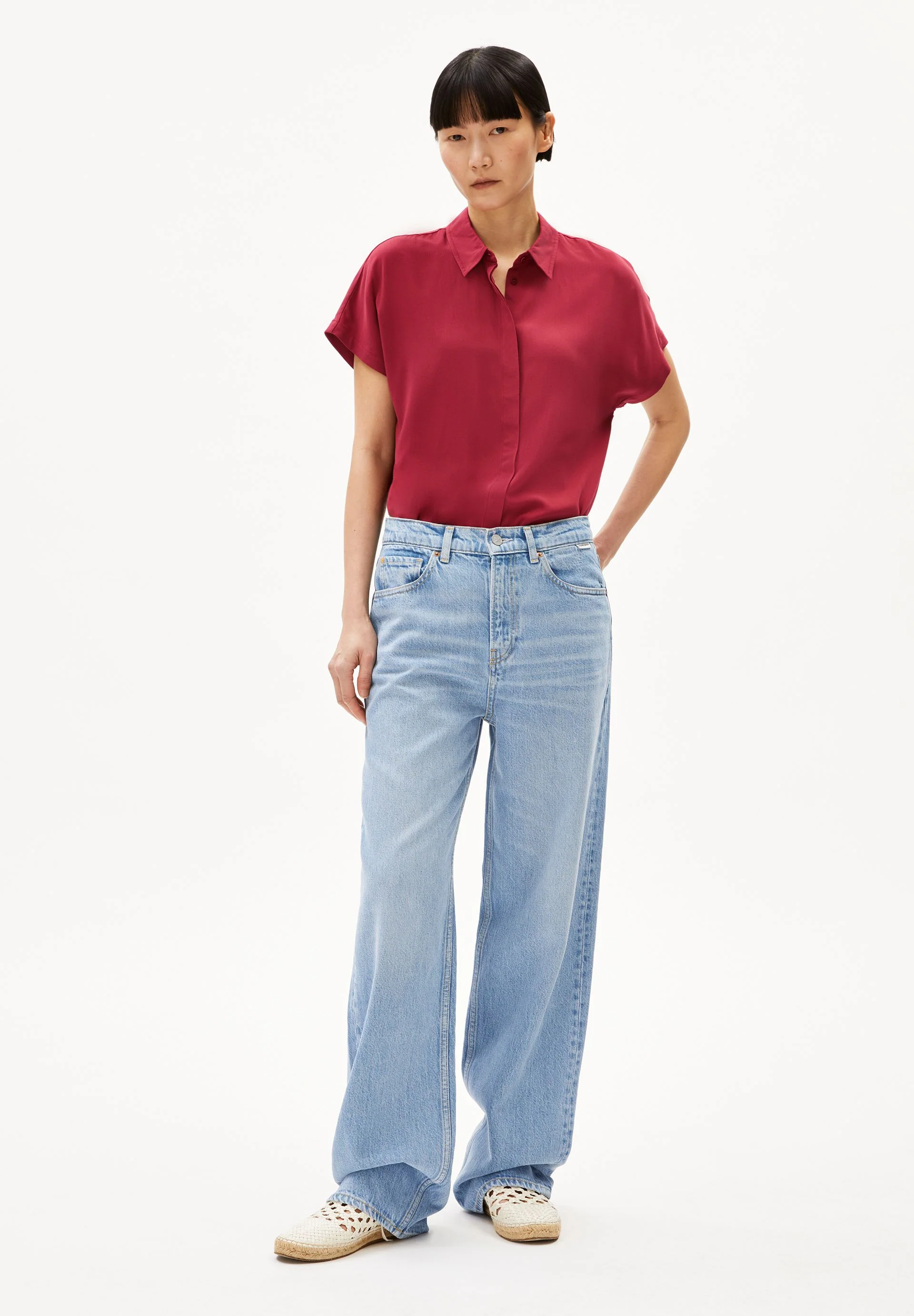 LARISAANA BLUSE | red ash - Image 5