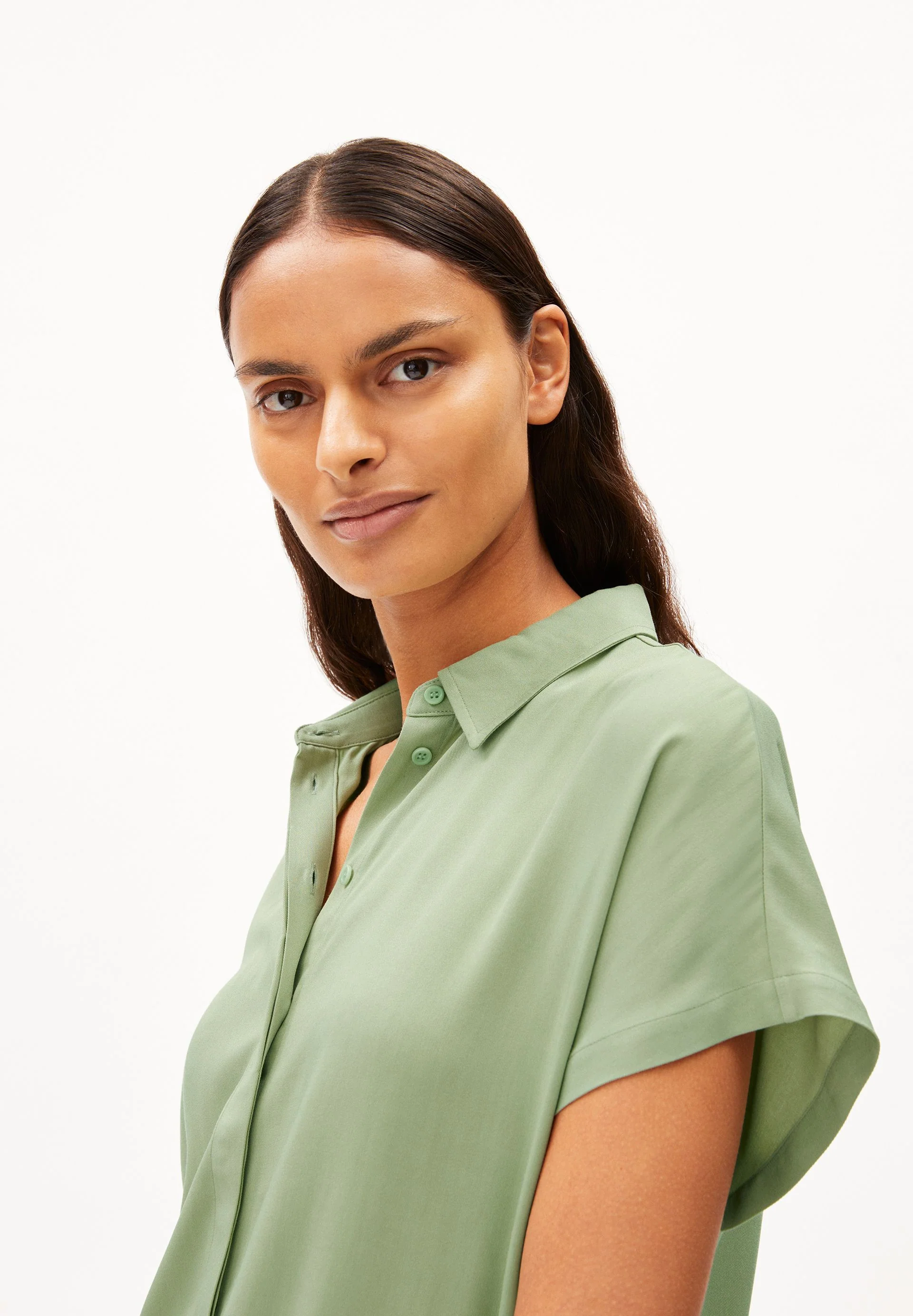 LARISAANA BLUSE | smith green - Image 3