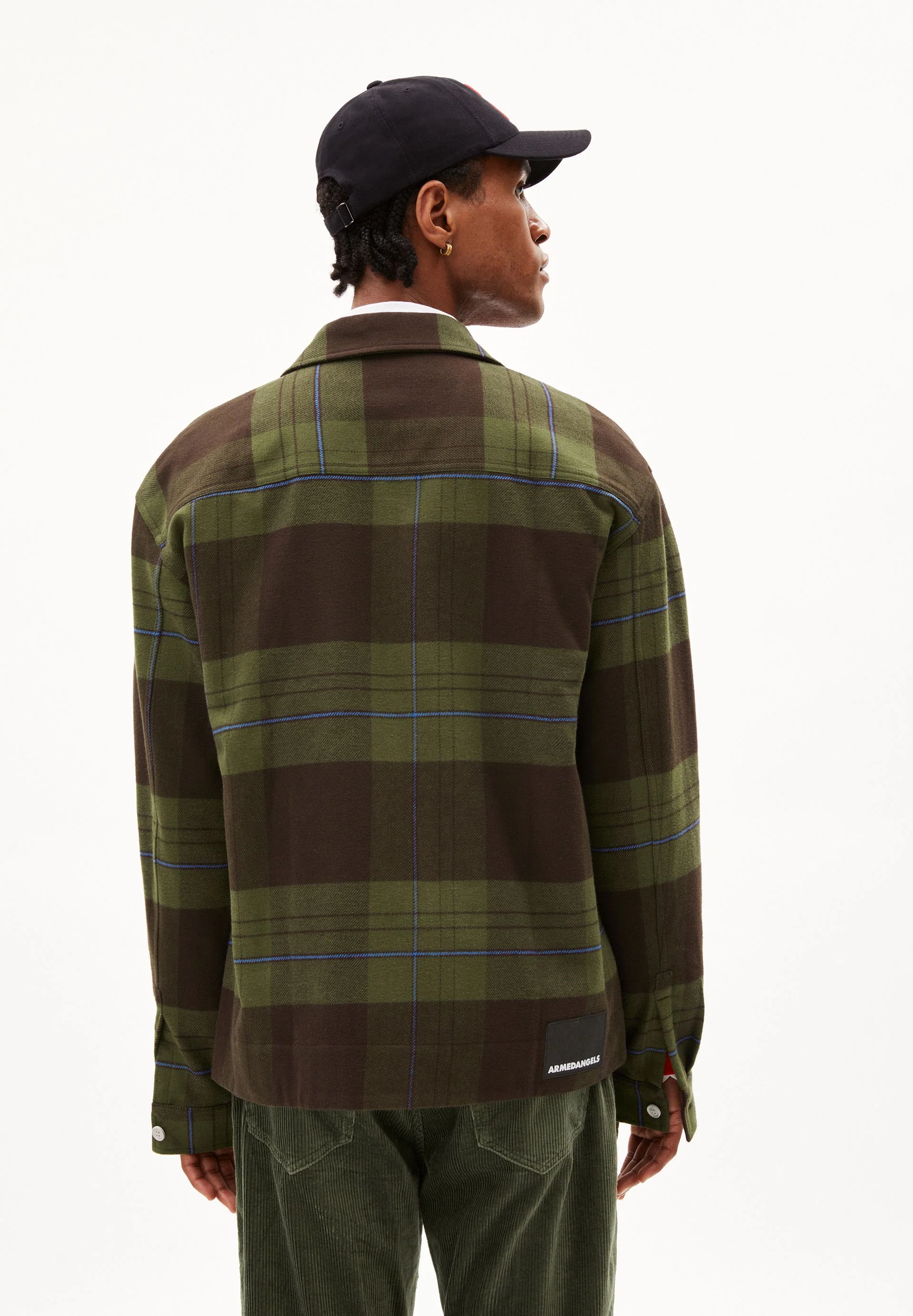 LAVAAS CHECK | dark swamp-light carbon green - Image 2