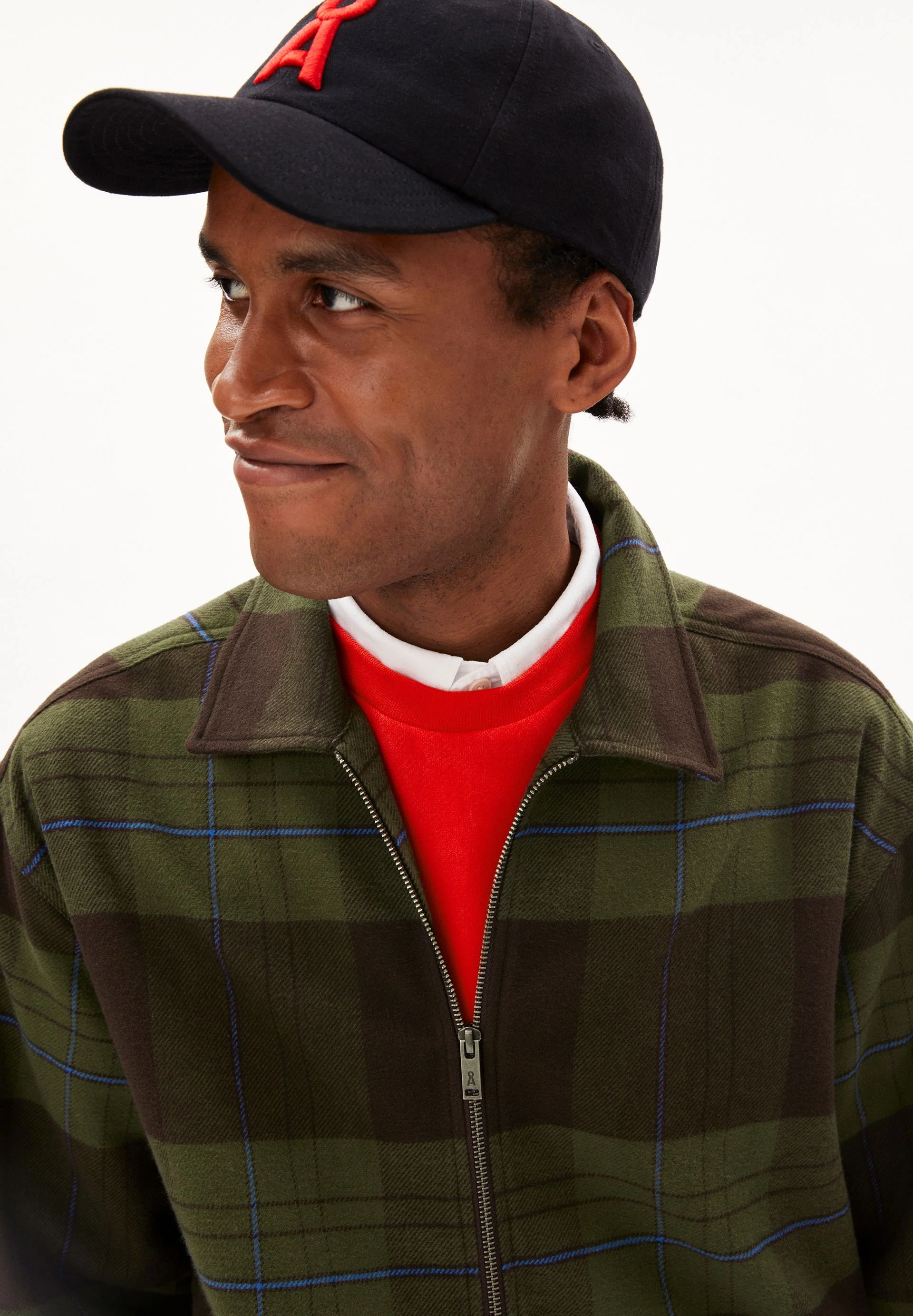 LAVAAS CHECK | dark swamp-light carbon green - Image 3
