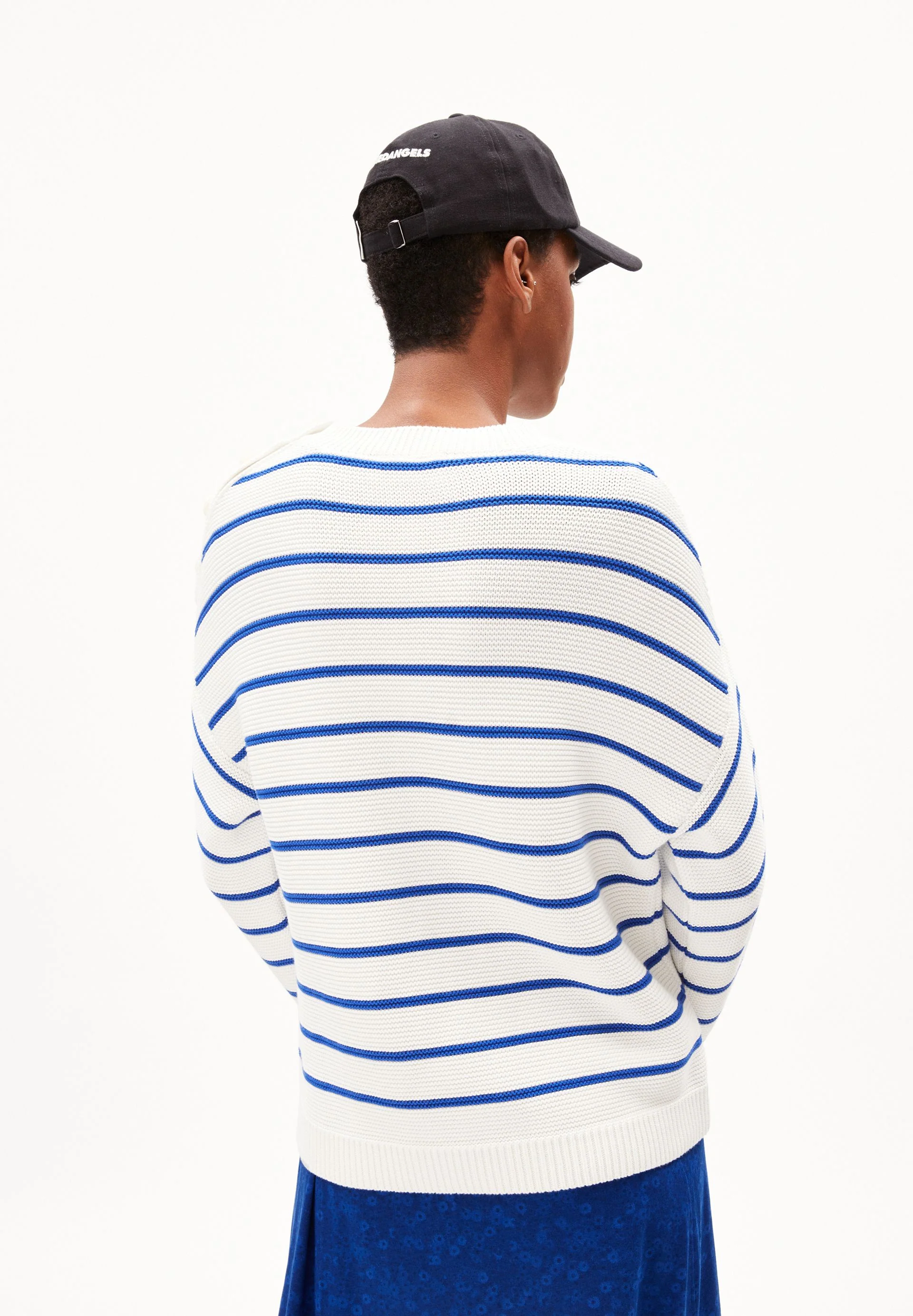LAVINAAS STRIPED | off white-dynamo blue - Image 2
