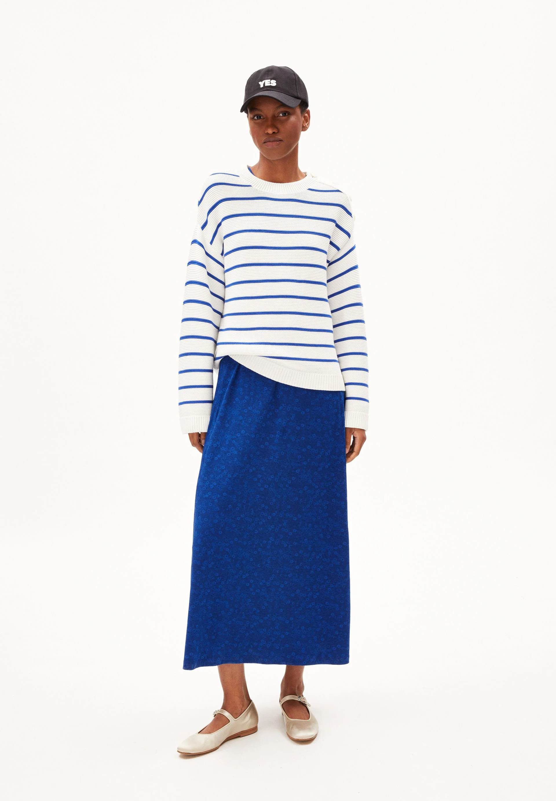 LAVINAAS STRIPED | off white-dynamo blue - Image 5