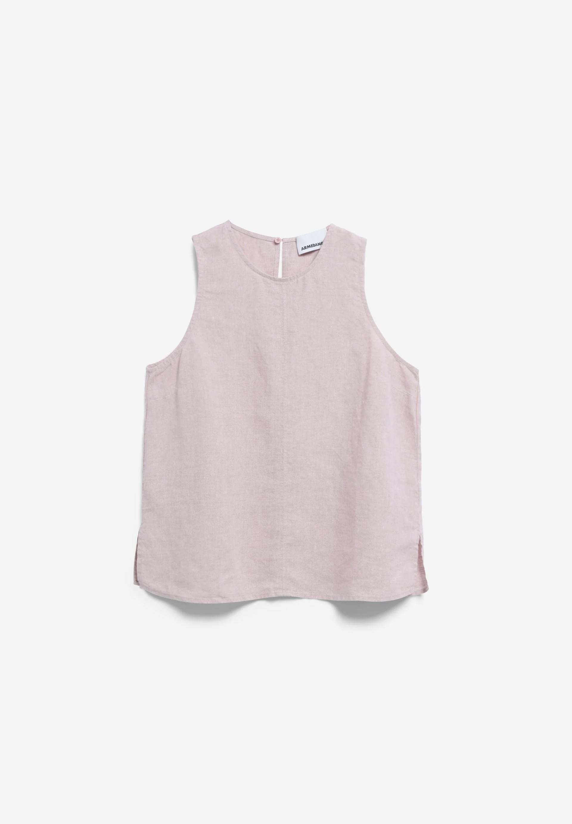 LEINEN BLUSEN-TOP | pink mist - Image 6