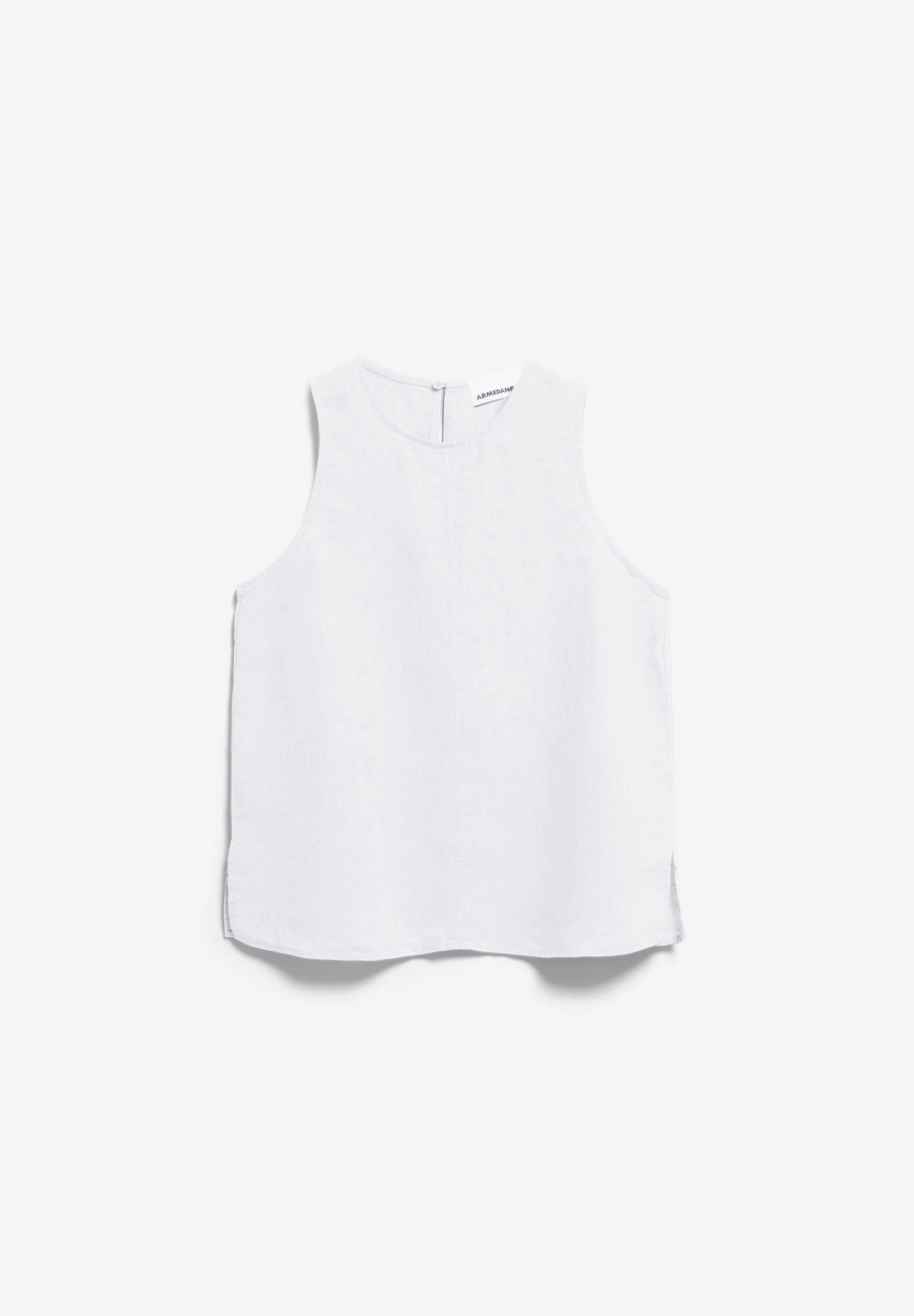 LEINEN BLUSEN-TOP | white - Image 6