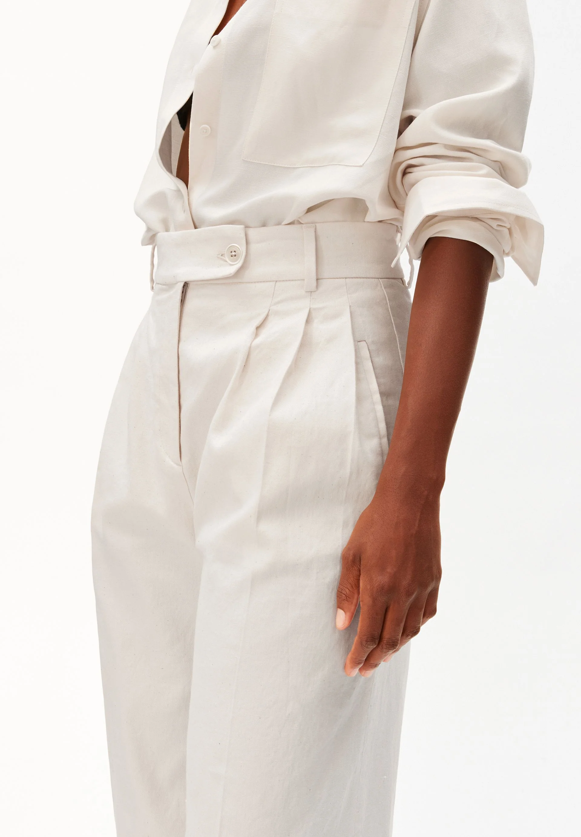 LEINEN-MIX KAAYUA HOSE | undyed - Image 3