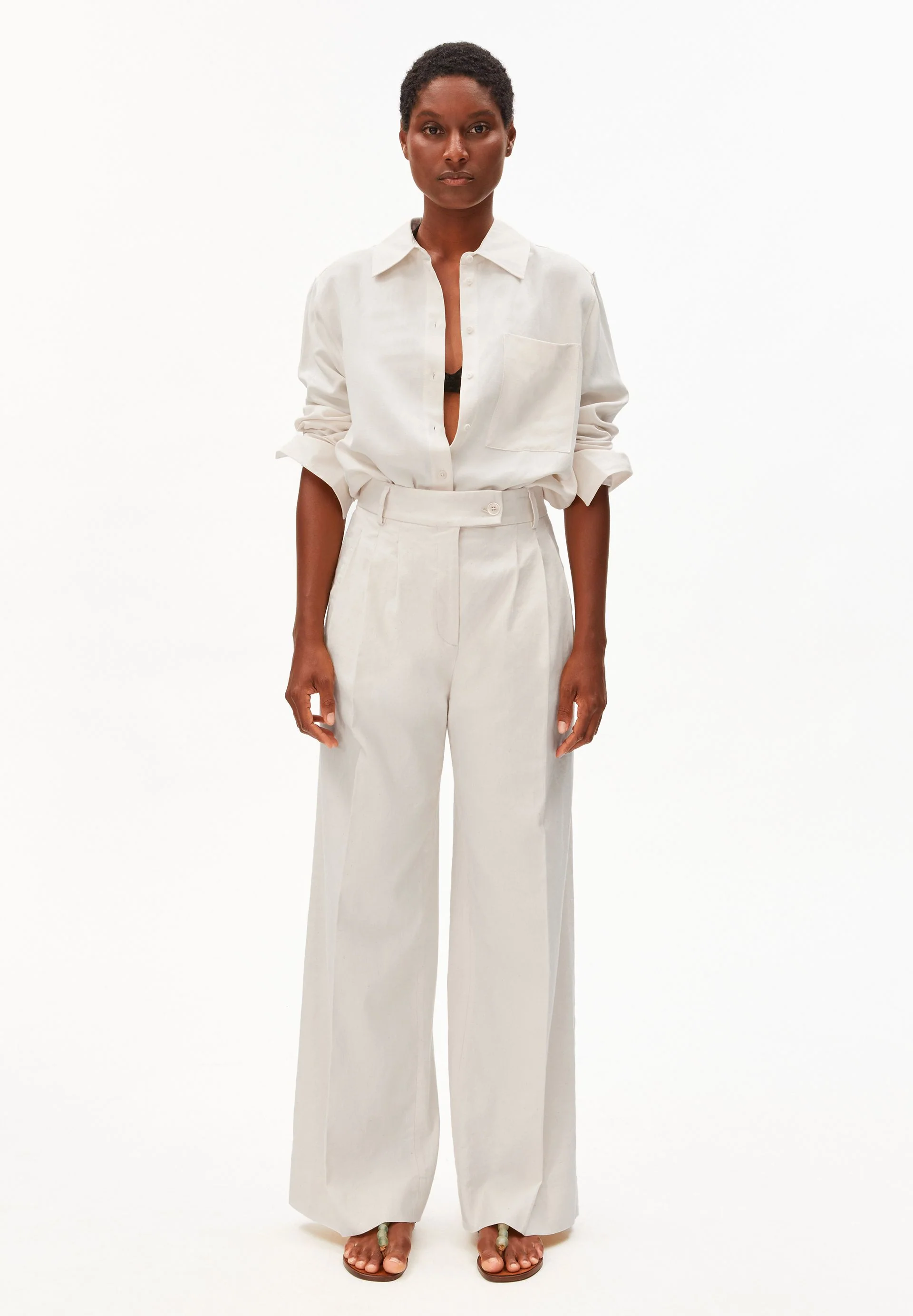 LEINEN-MIX KAAYUA HOSE | undyed - Image 5