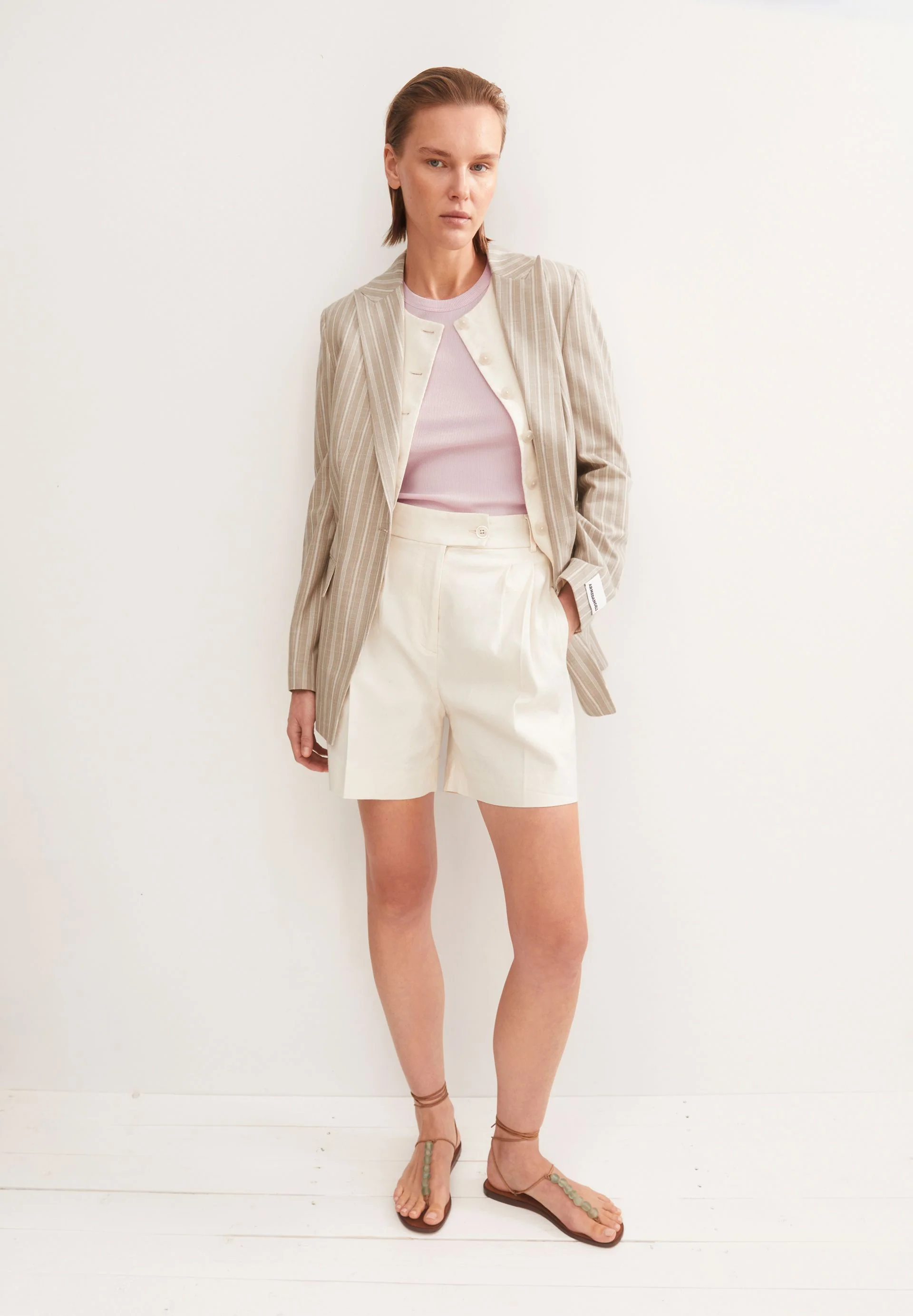 LEINEN-MIX KAAYUA SHORTS | undyed - Image 4