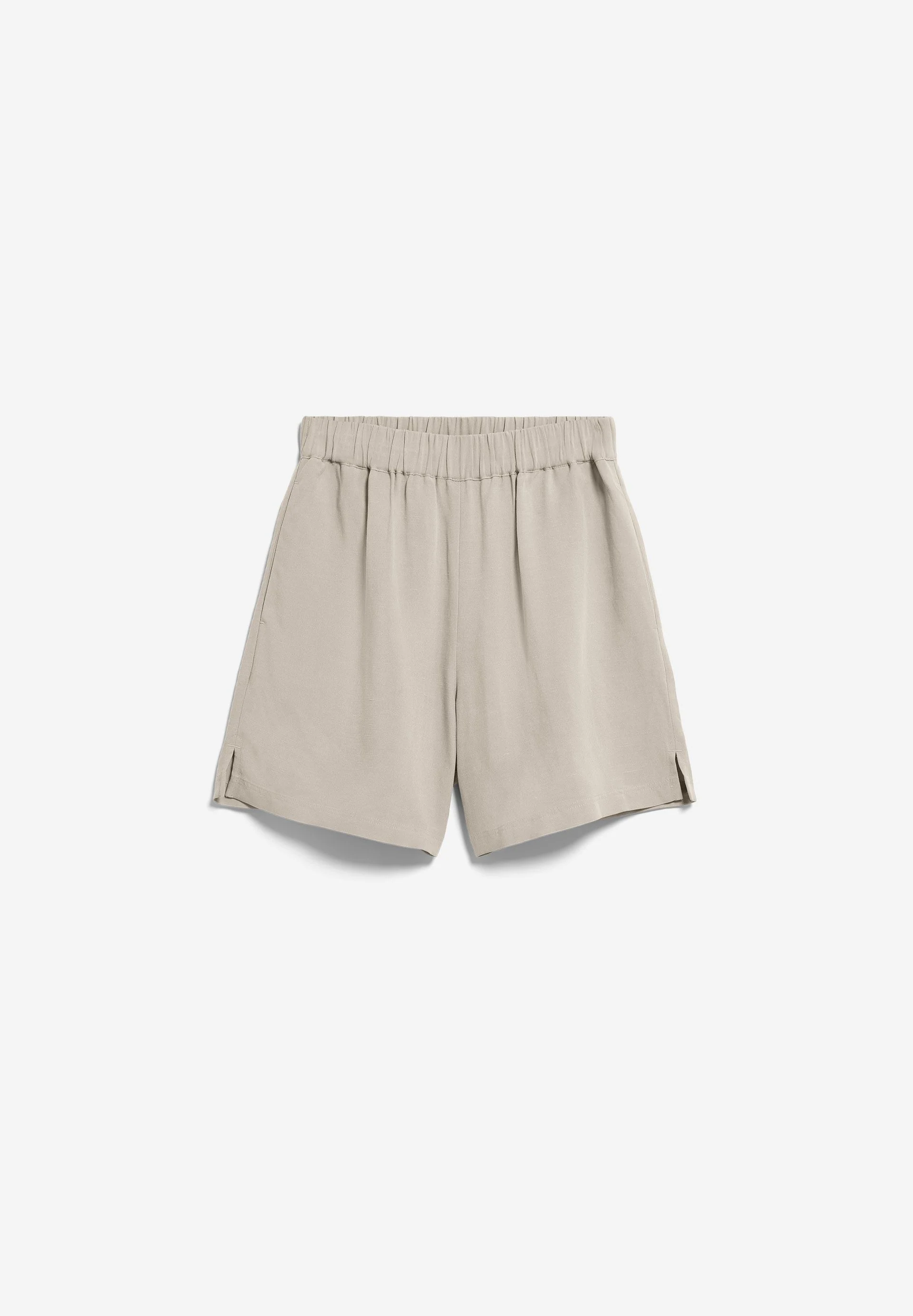LEINEN-MIX PULL-ON SHORTS | sandstone - Image 6