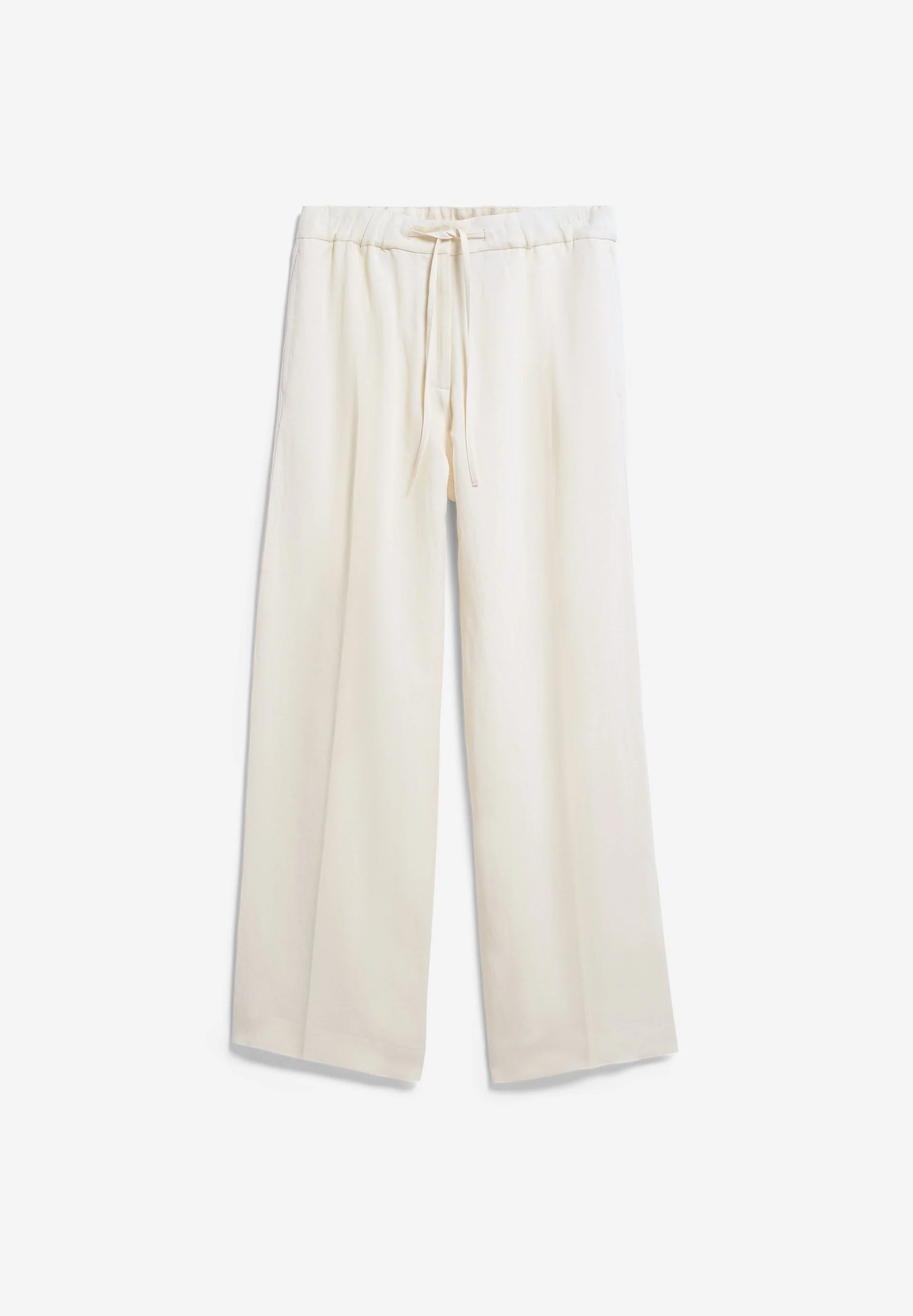 LEINEN-MIX STRAIGHT LEG HOSE | oatmilk - Image 7