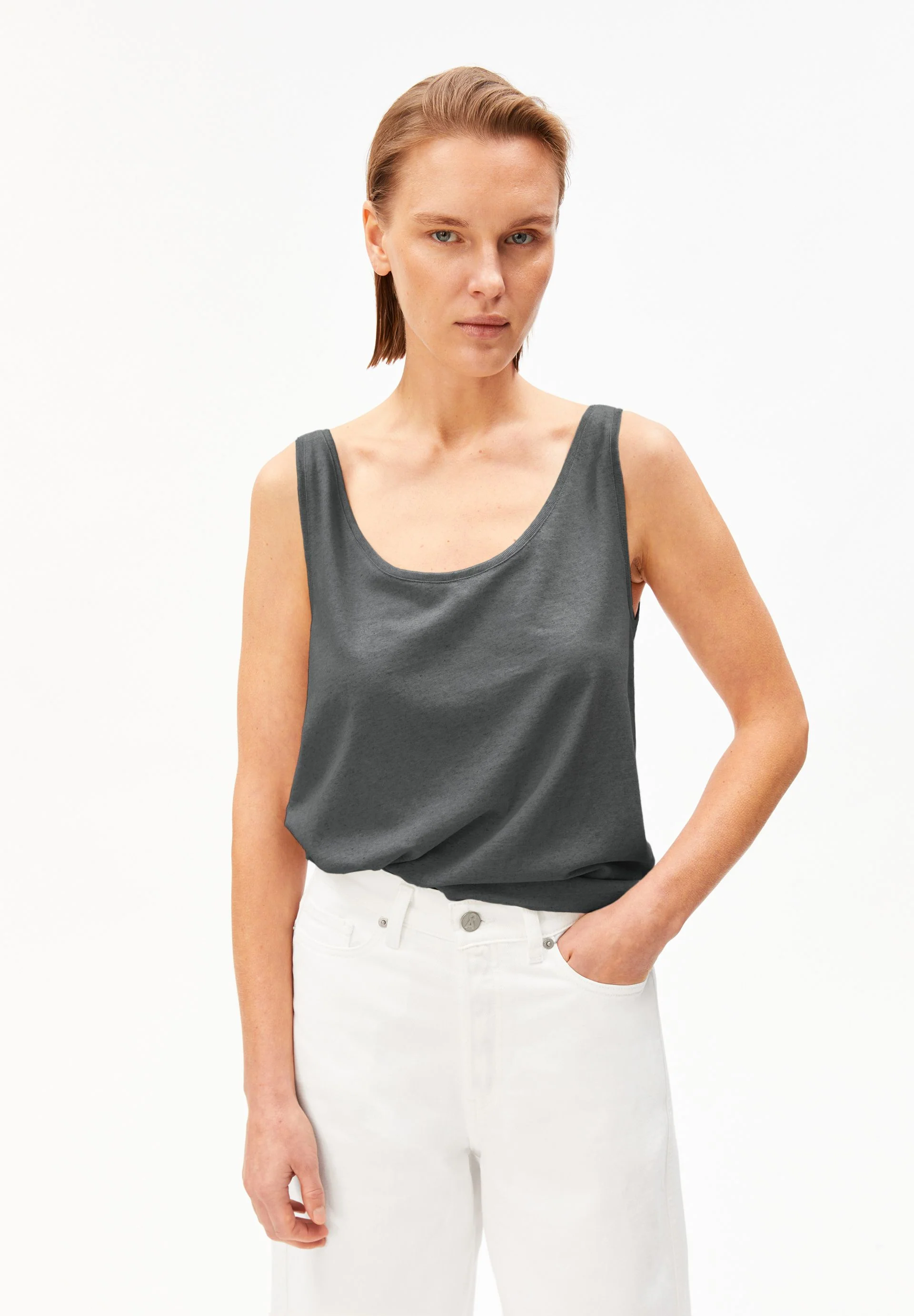 LEINEN-MIX TOP - Image 2