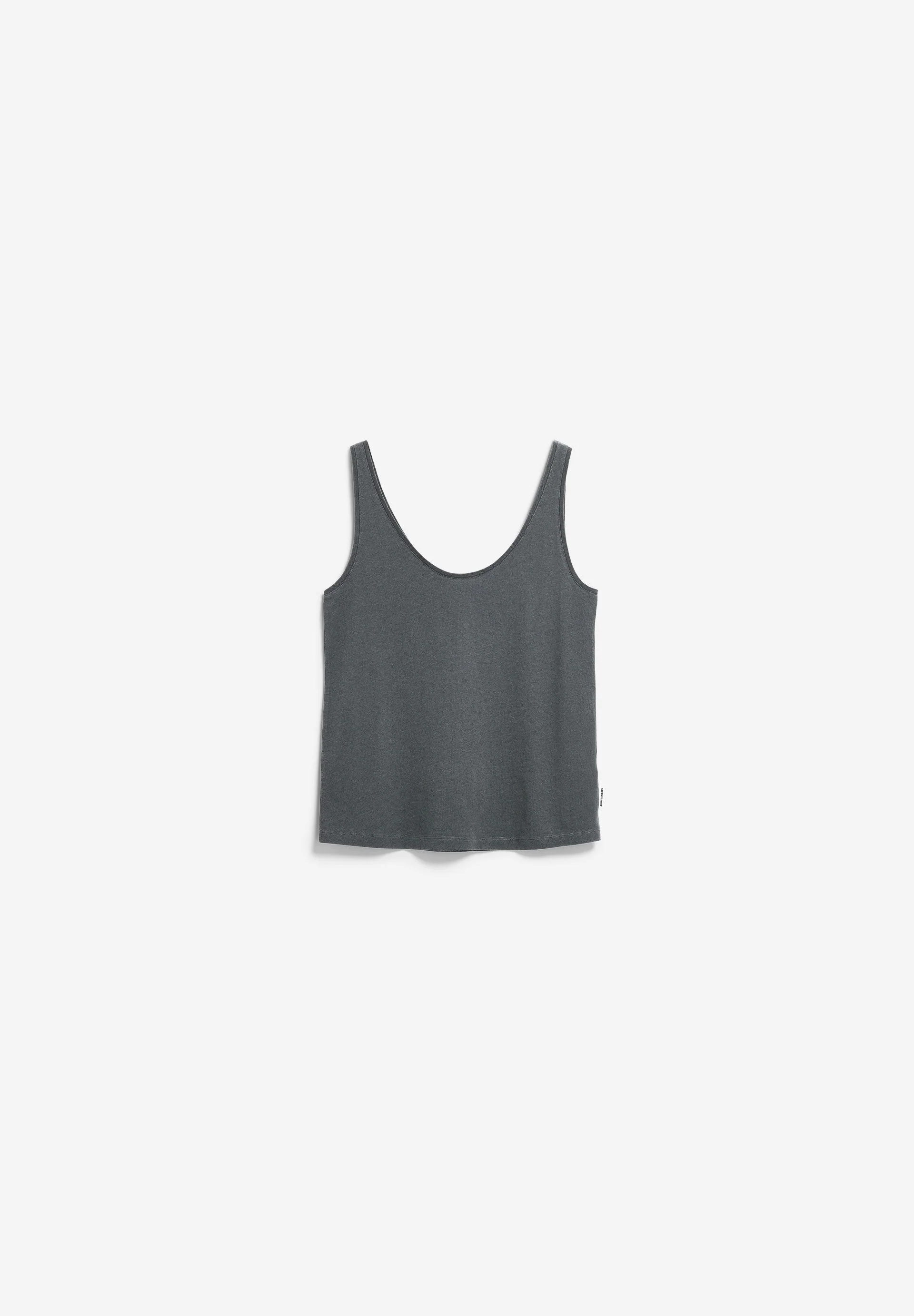 LEINEN-MIX TOP | space steel - Image 6