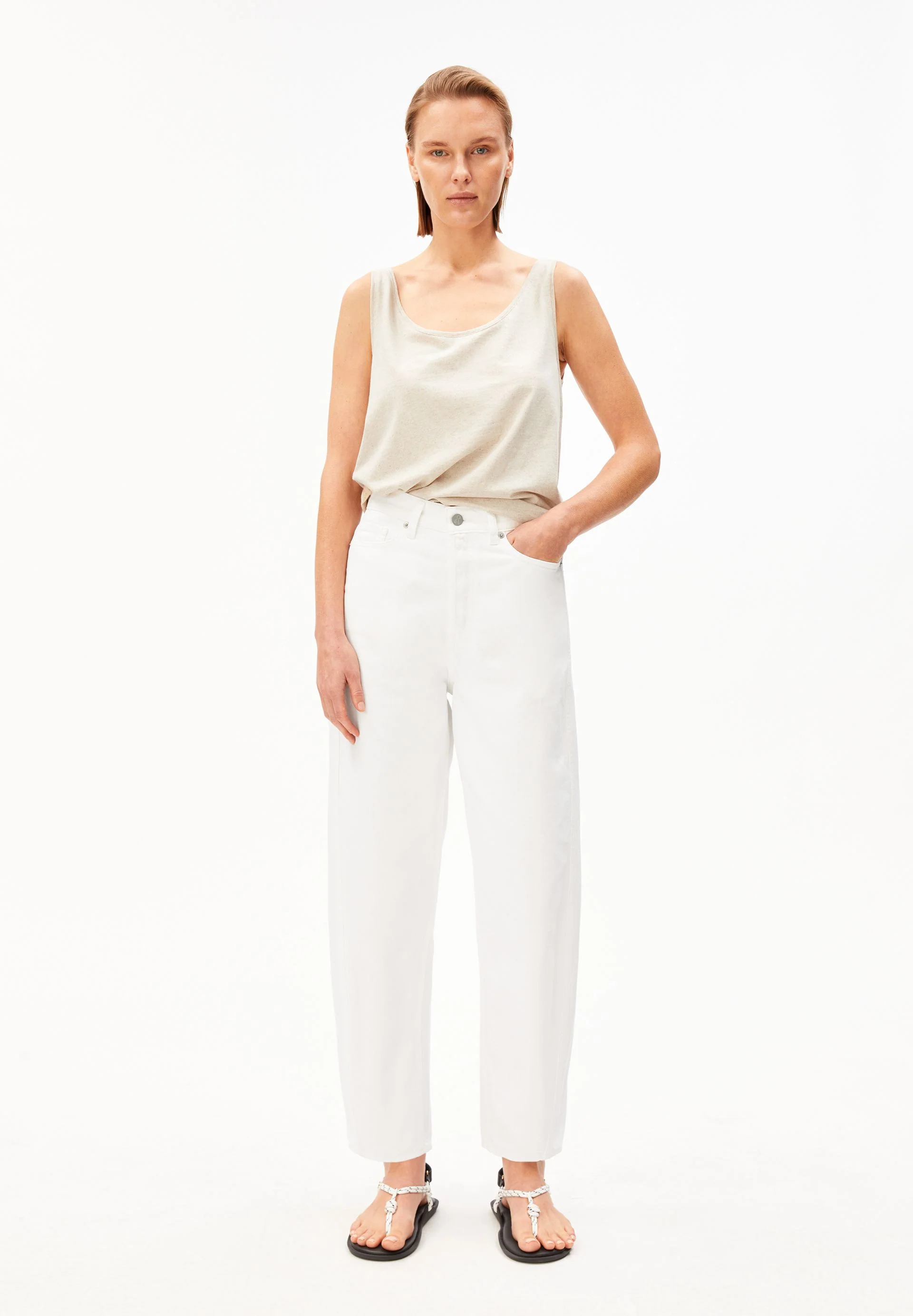 LEINEN-MIX TOP | undyed - Image 5