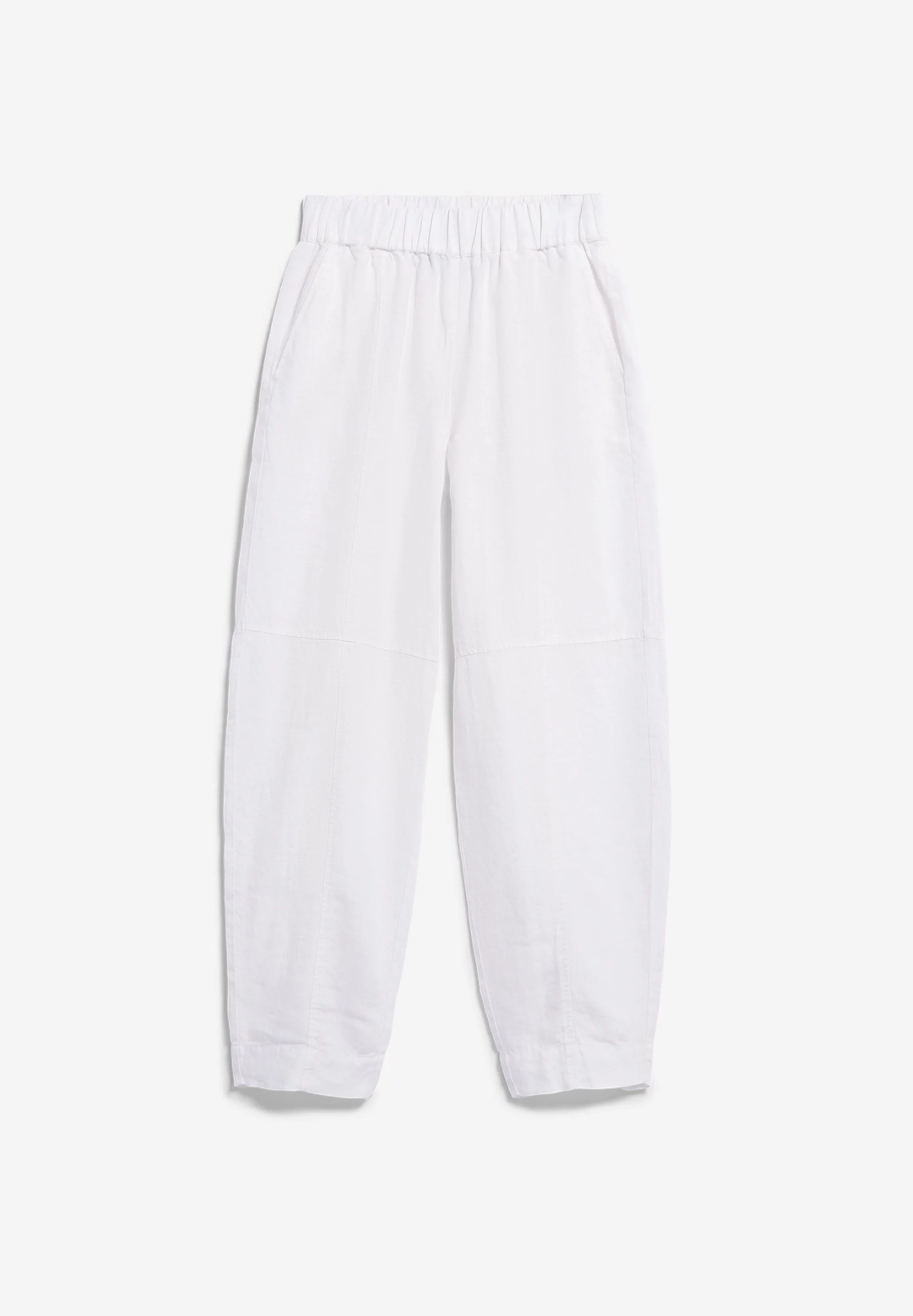 LEINEN PULL-ON BARREL HOSE | white - Image 6