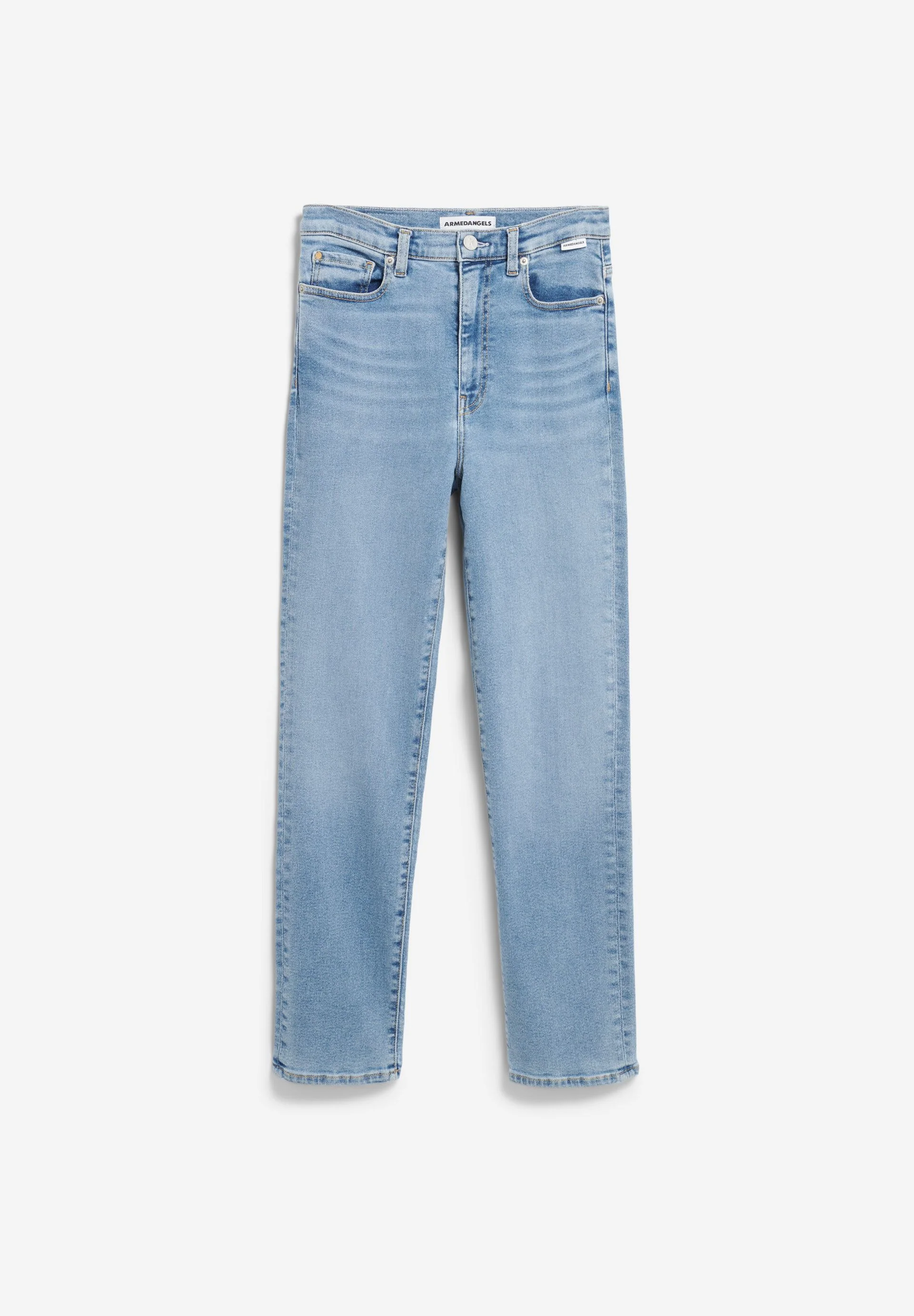 LEJAANI HIGH WAIST SLIM JEANS | dove - Image 7