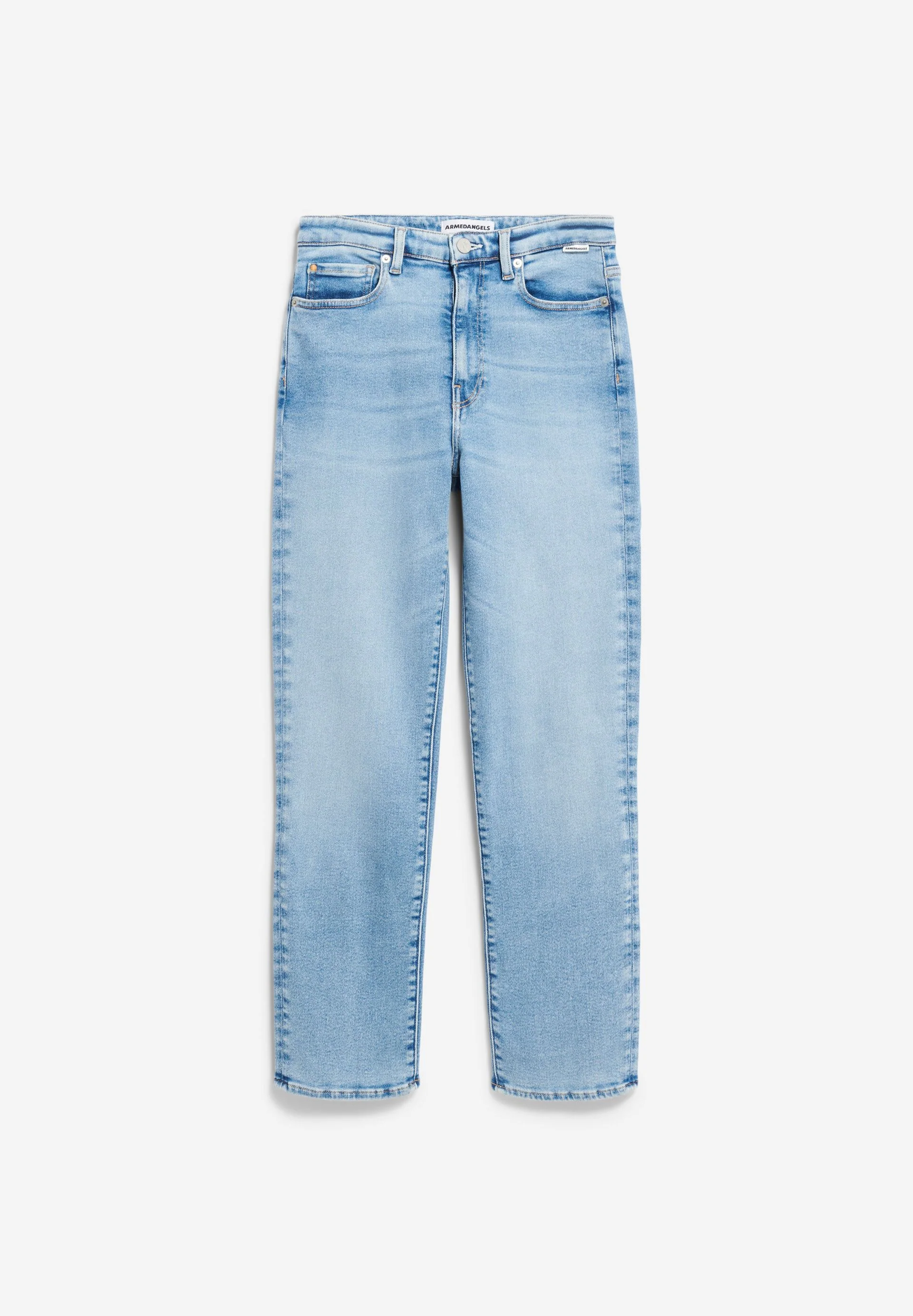 LEJAANI HIGH WAIST SLIM JEANS | dove - Image 7