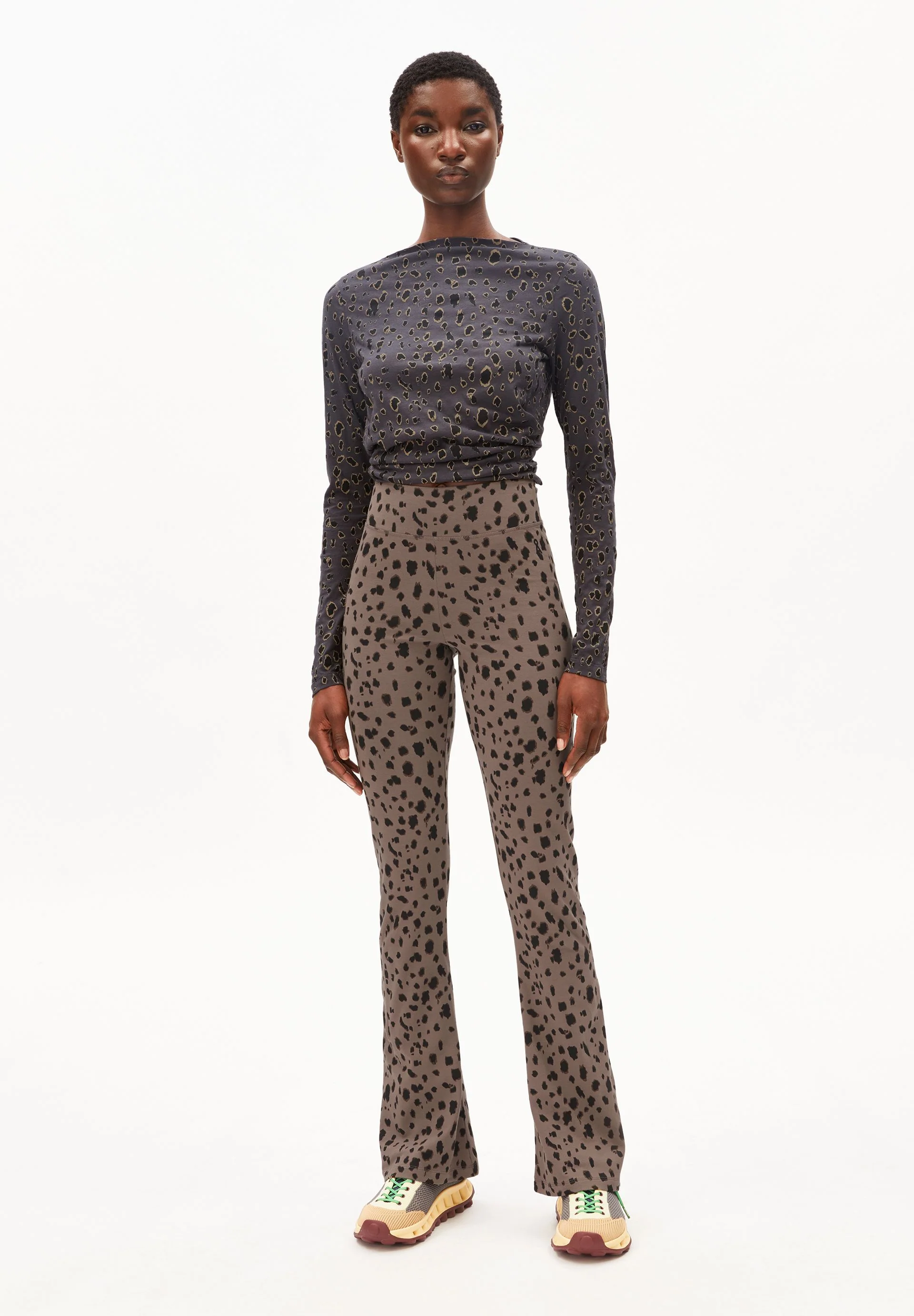 LEO REHMAA LEGGINGS | walnut cream - Image 5
