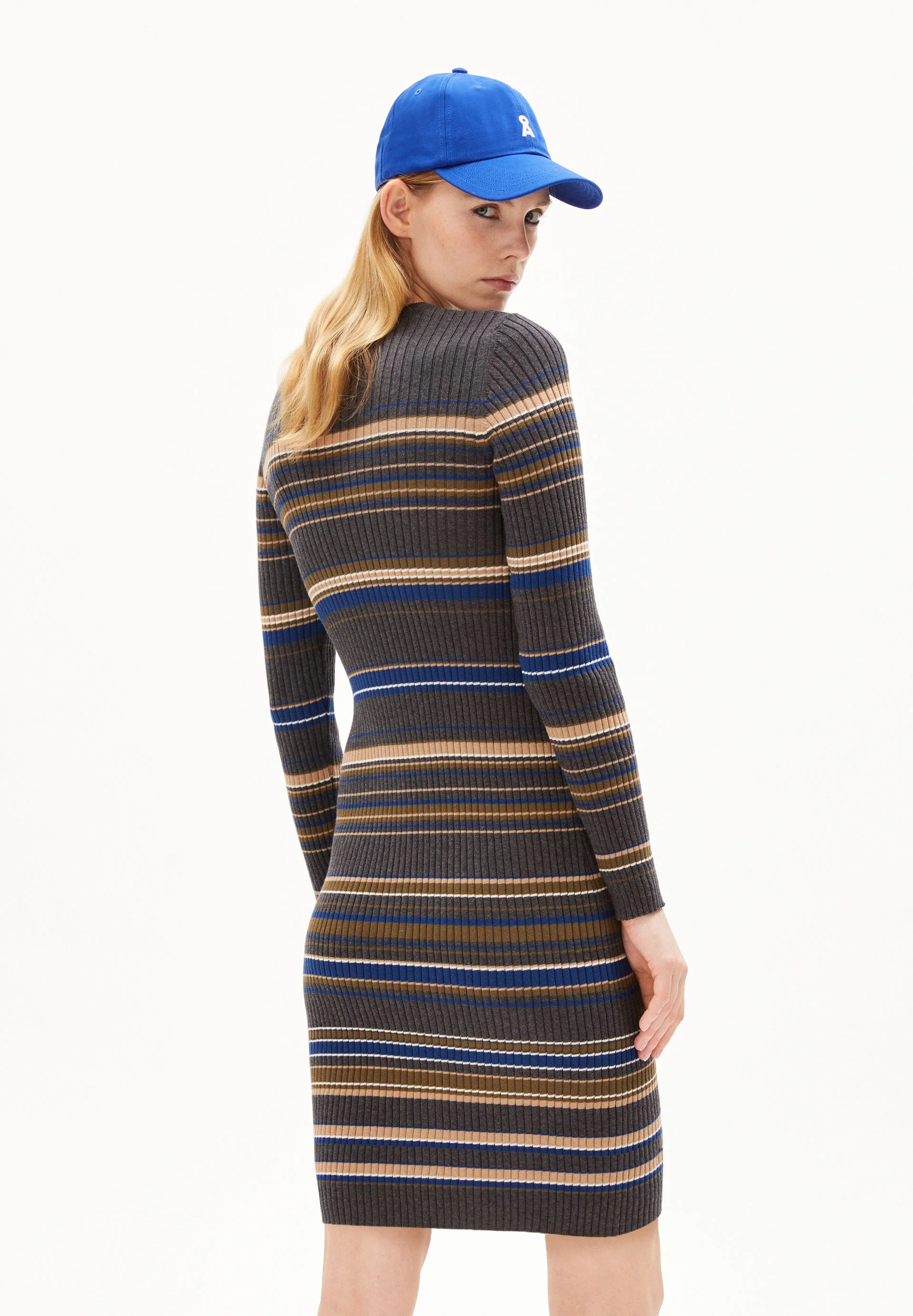 LIAA RN STRIPES | steel melange-faded indigo - Image 2