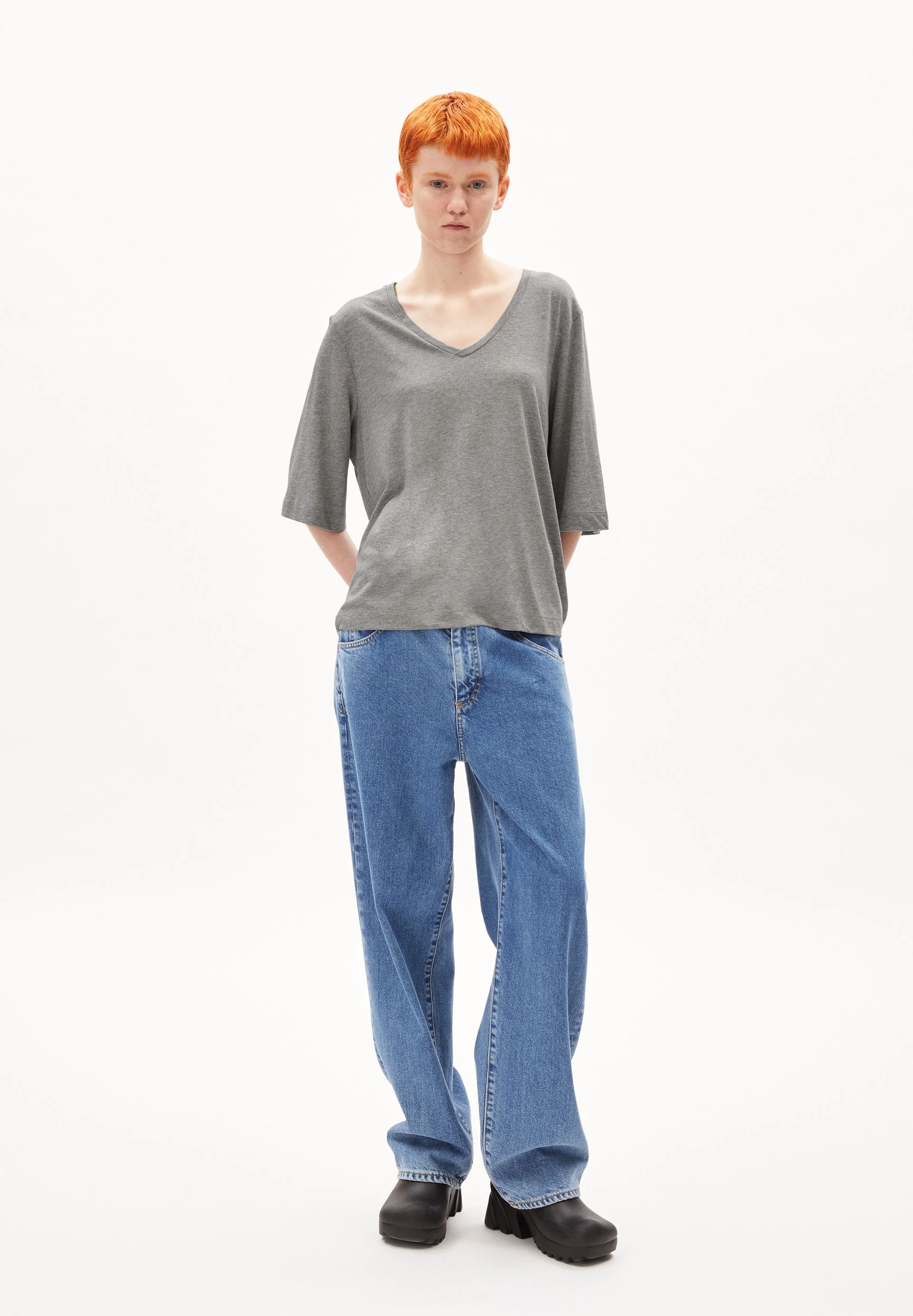 LIANAA | mid grey melange - Image 5