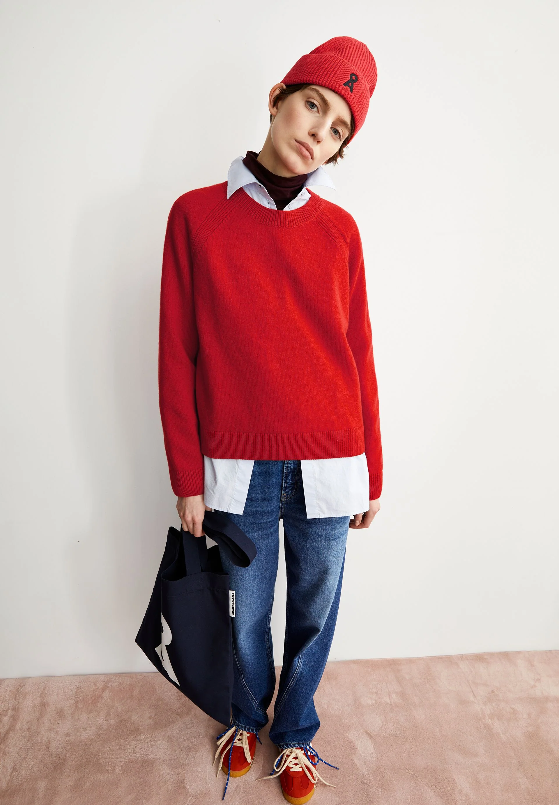 LILIRIAA REGLANA STRICKPULLOVER | candy apple - Image 4