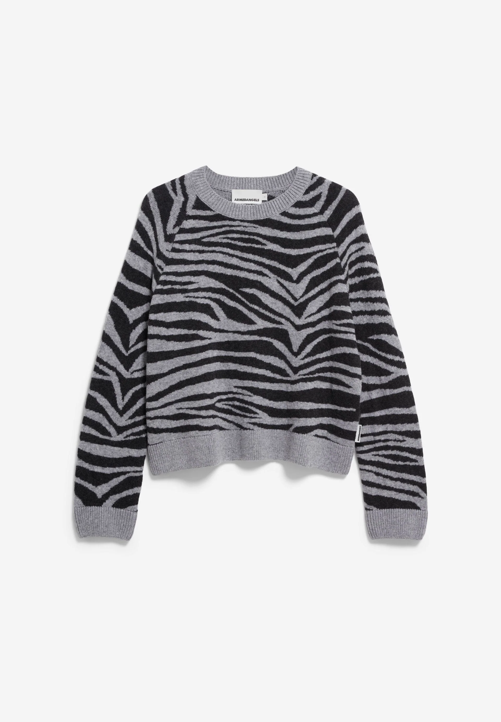 LILIRIAA ZEBRARAA STRICKPULLOVER | silver melange-steel melange - Image 7
