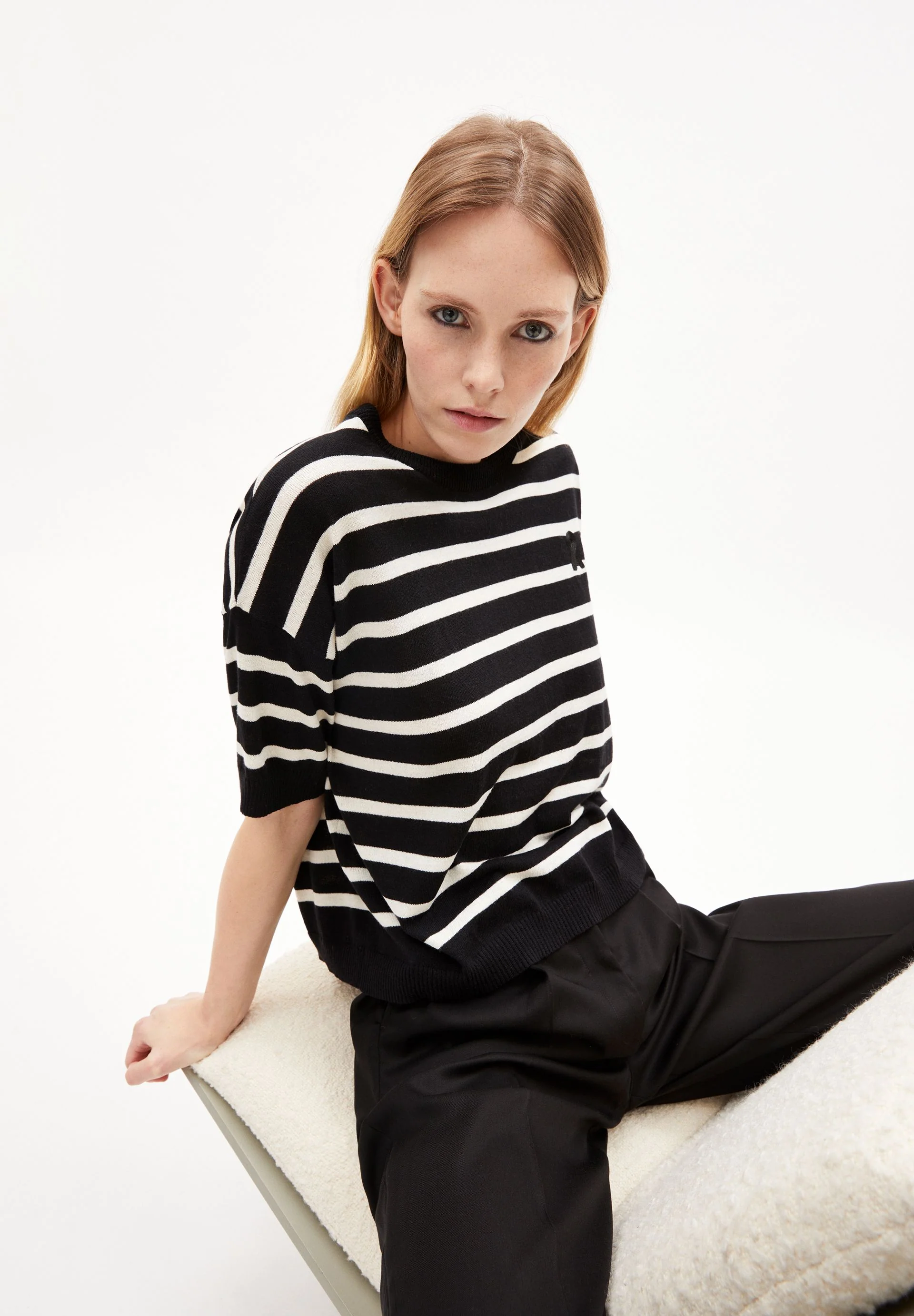 LILLAAS STRIPES | black-off white - Image 4